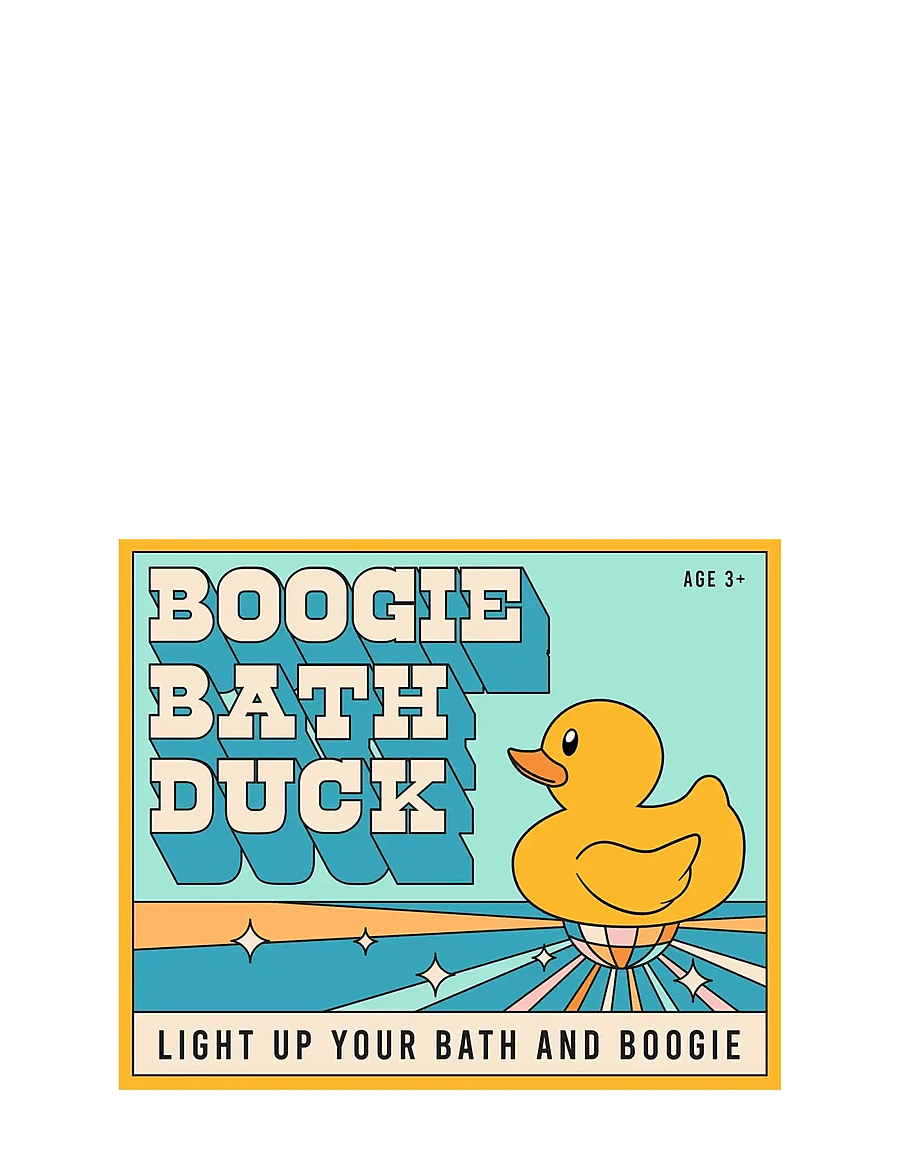 Gift Republic - Boogie Bath Duck - vannimänguasjad - yellow - 1