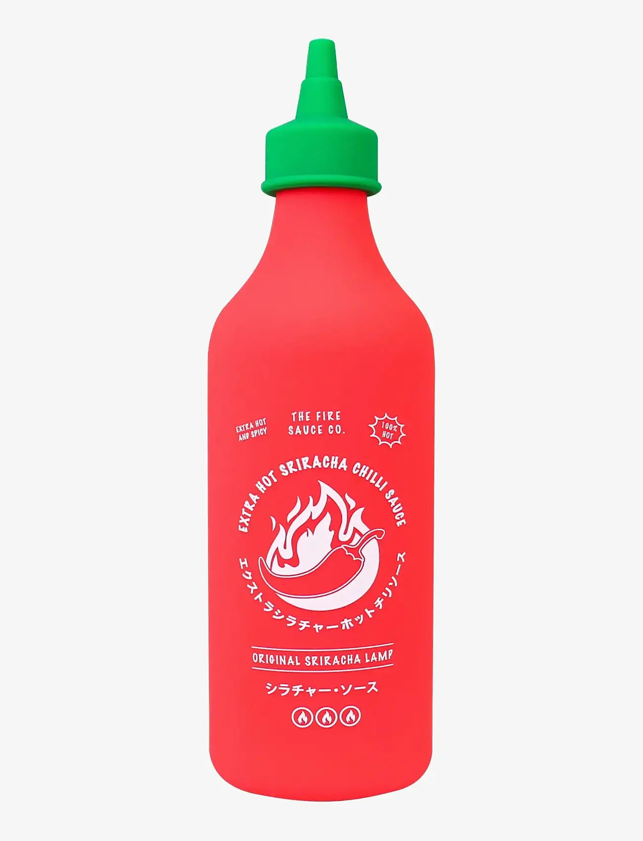 Gift Republic - Lampa Chilisauce - tischlampen - red - 0