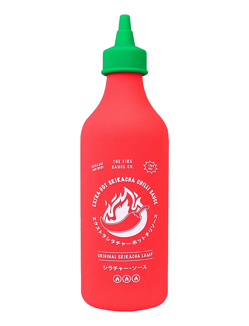 Gift Republic - Lampa Chilisauce - tischlampen - red - 0