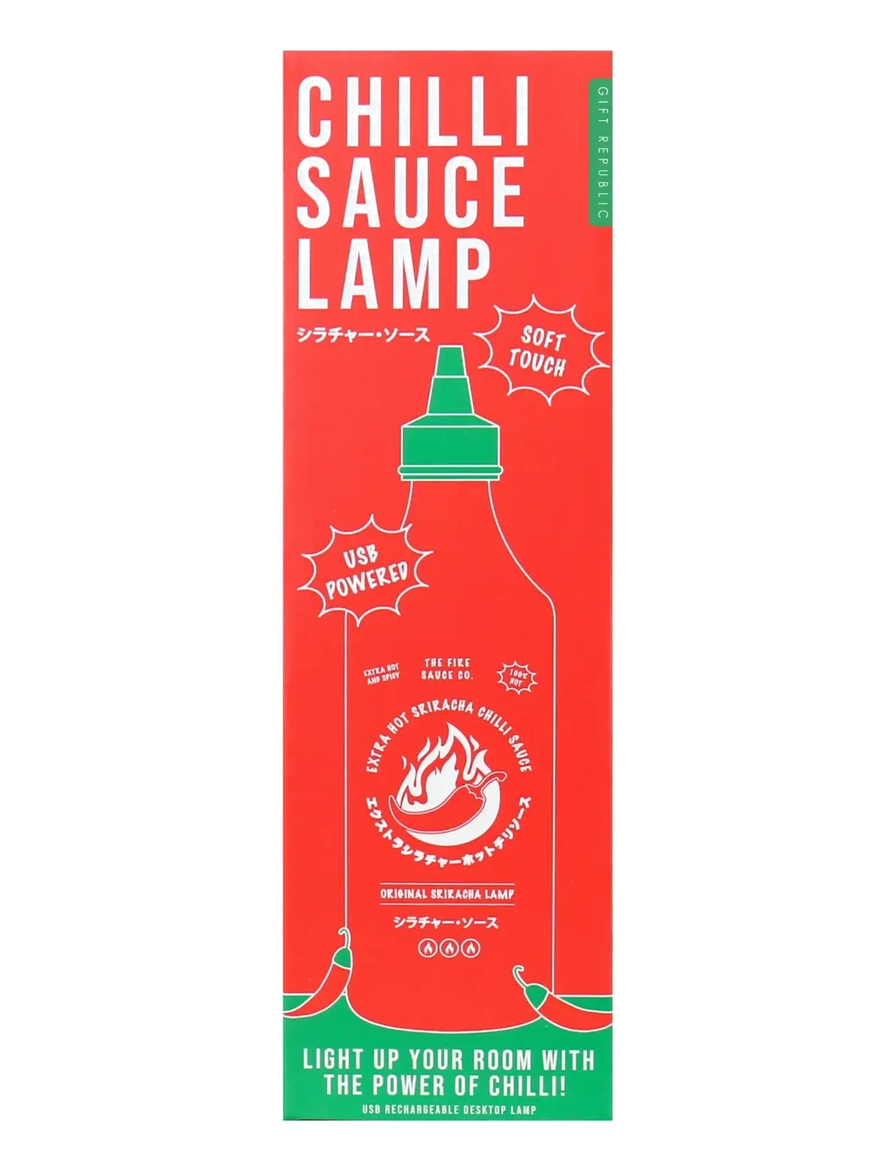 Gift Republic - Lampa Chilisauce - red - 2