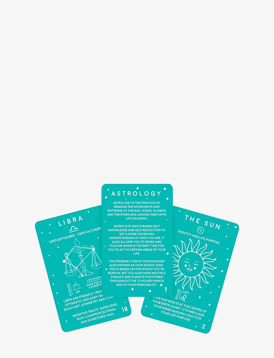 Gift Republic - Cards Astrology - die niedrigsten preise - green - 1