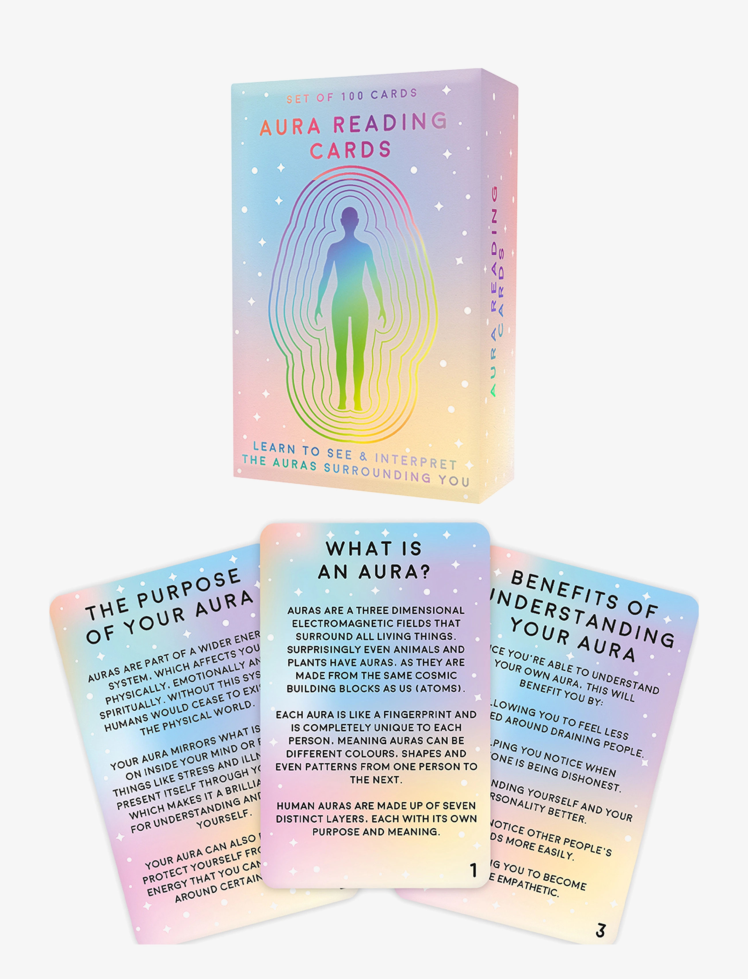 Gift Republic - Cards Aura Reading - de laveste prisene - multi - 2