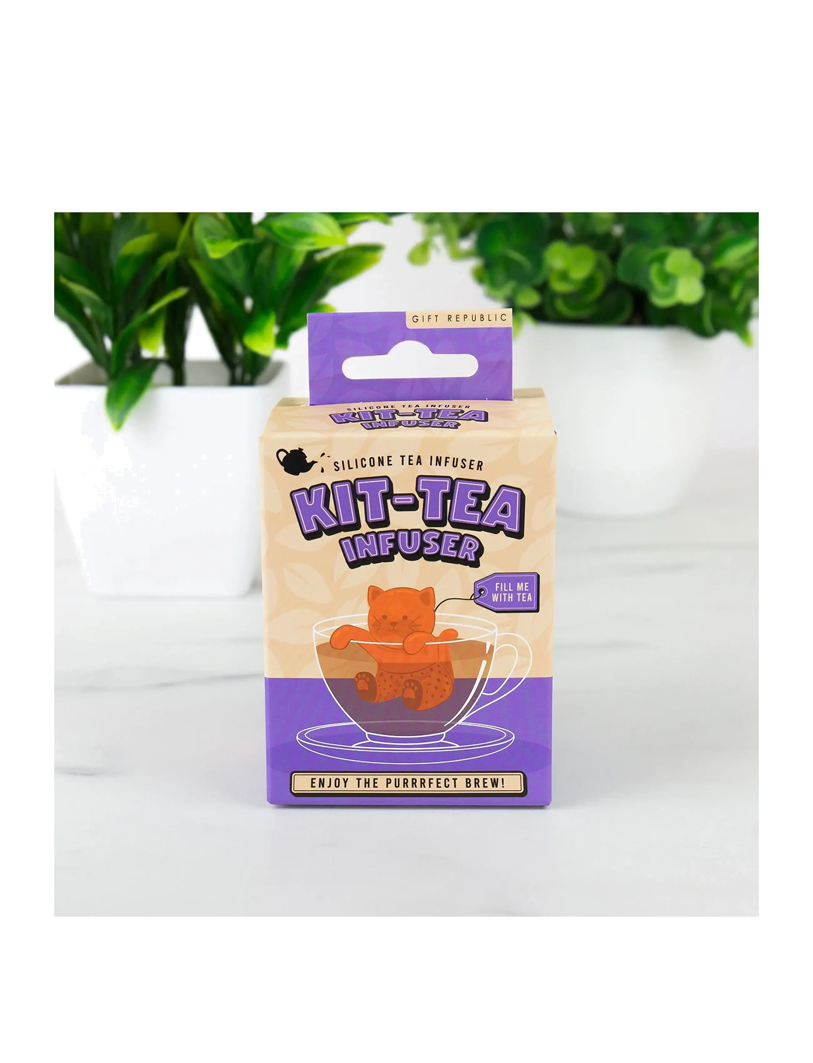 Gift Republic Kitea Tea Infuser - Teesõelad - ORANGE / orange