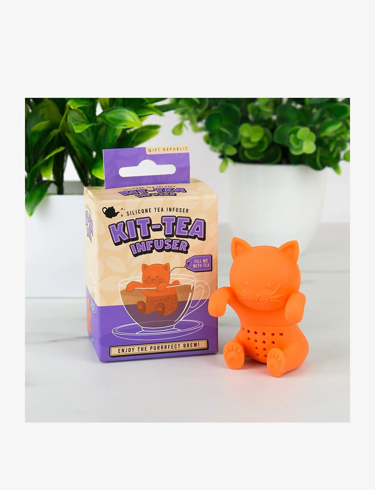 Gift Republic - Kitea Te Infusion - teæg & tefiltre - orange - 2