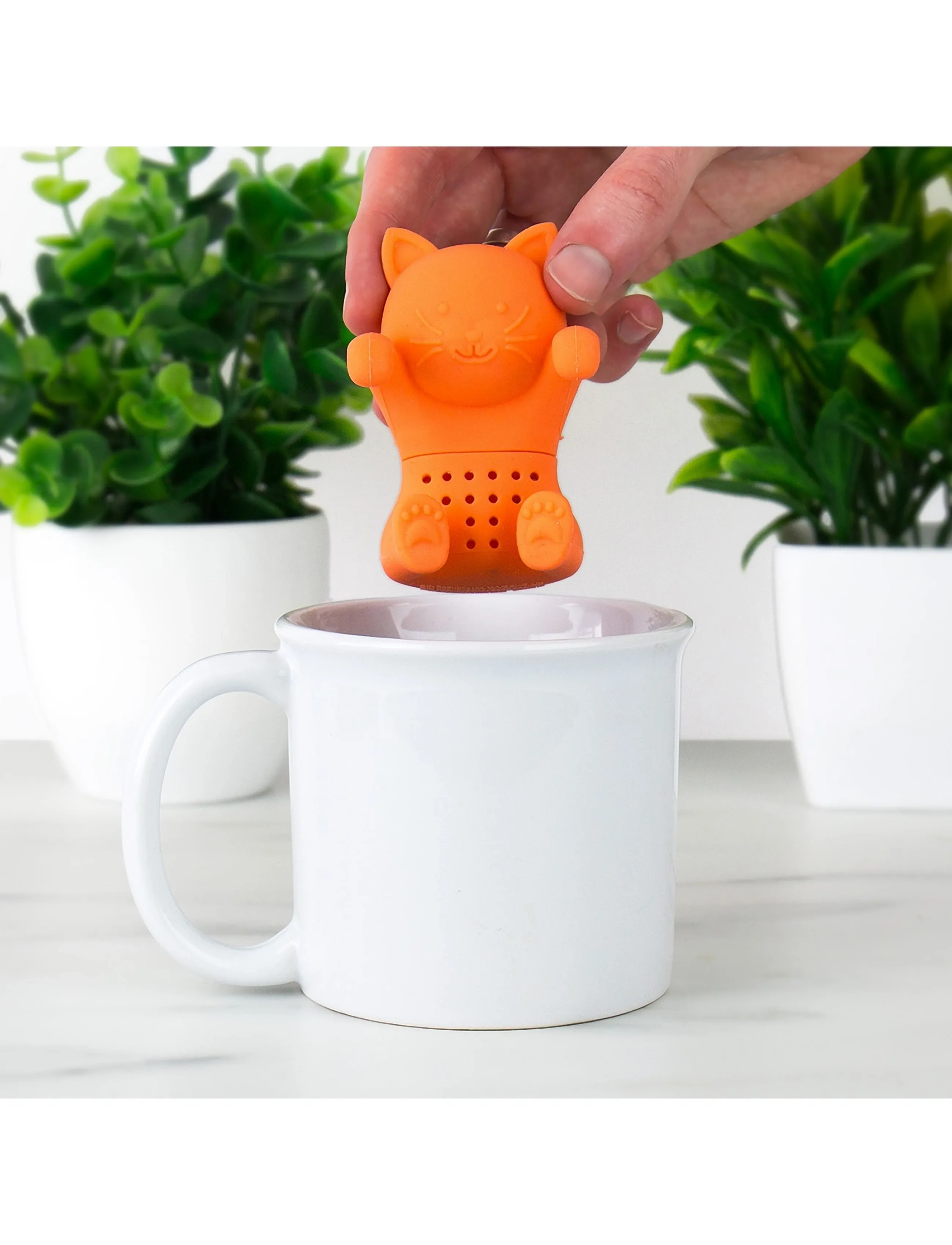 Gift Republic Kitea Tea Infuser,,,Orange Gr.ONE SIZE