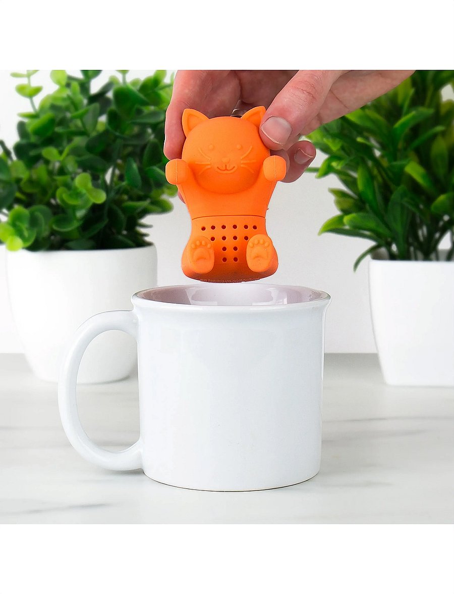 Gift Republic - Kitea Tea Infuser - teesiebe - orange - 0