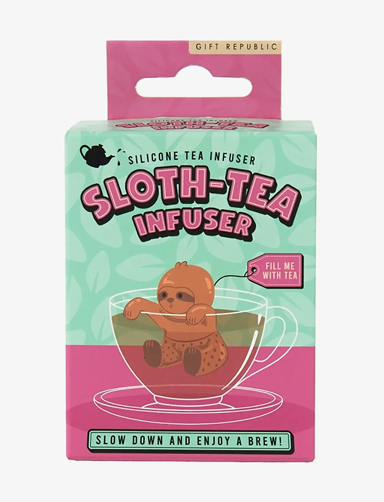 Gift Republic - Sloth Tea Infuser - teesiebe - beige - 0