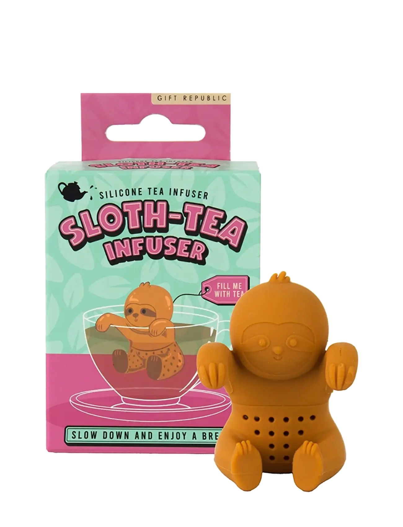 Gift Republic - Sloth Tea Infuser - tējas sietiņi - beige - 4