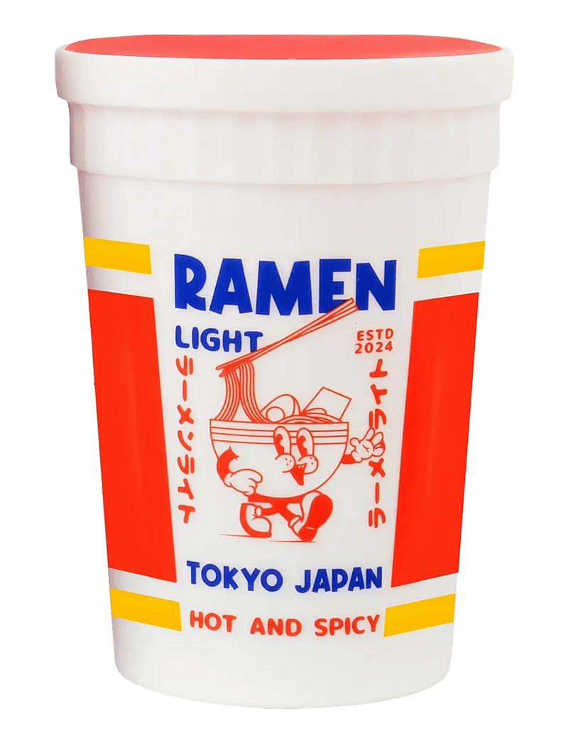 Gift Republic - Lampa Ramen - tischlampen - white - 1