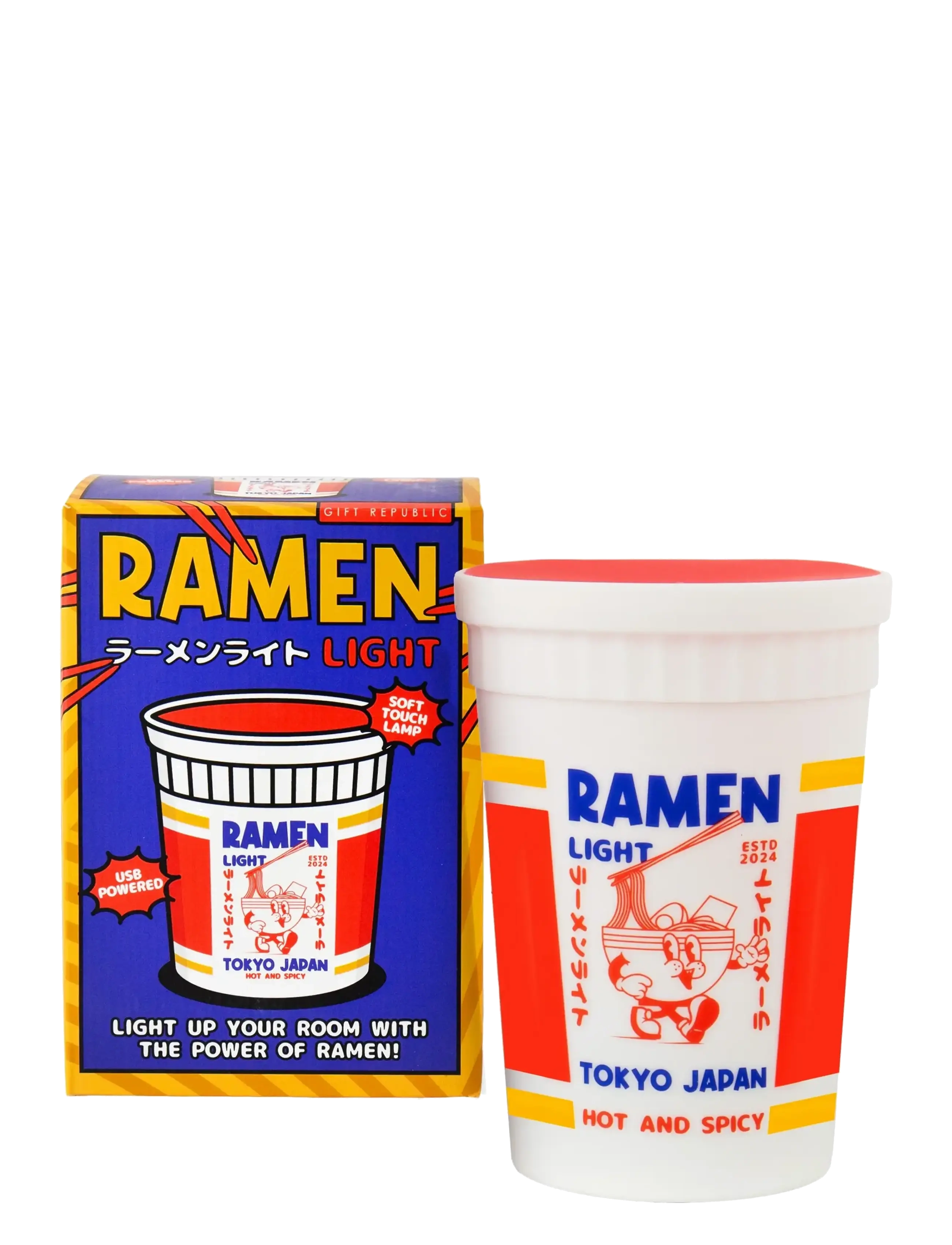 Gift Republic - Lampa Ramen - tischlampen - white - 2