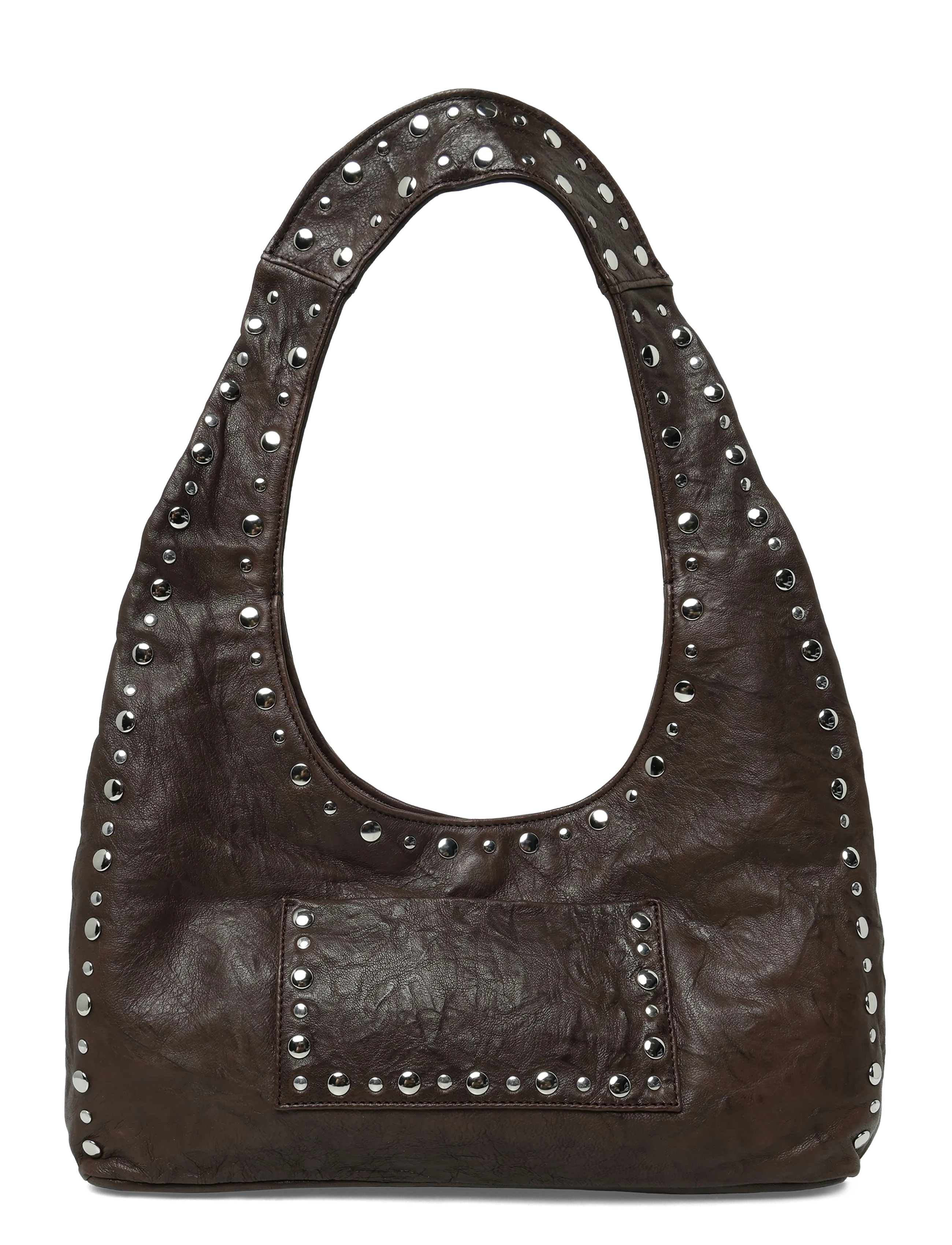 Gimaguas Franca Bag Arrugado, One Size, Bags, Braun - Small Shoulder Bags-crossbody Frauen