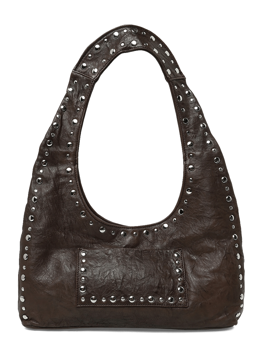 Gimaguas - Franca Bag Arrugado - schultertaschen - brown - 0