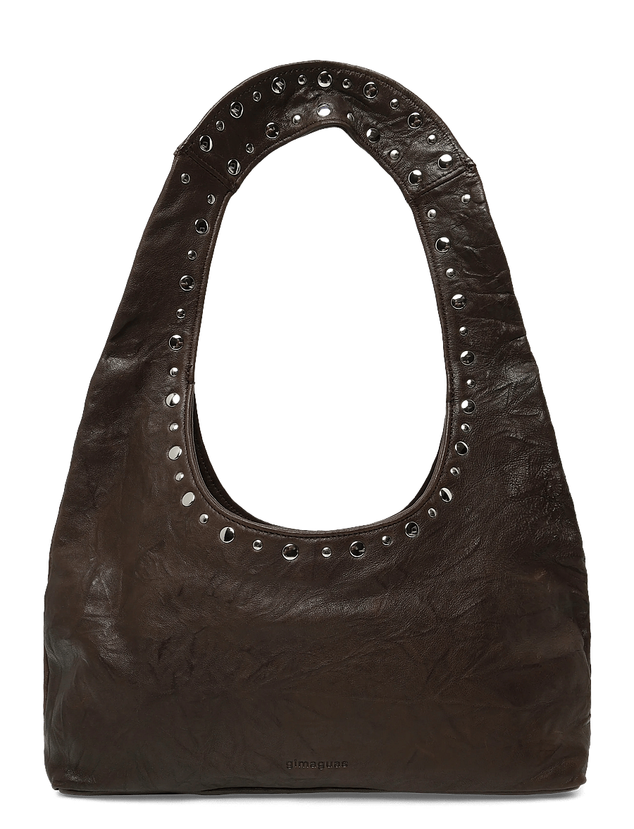 Gimaguas - Franca Bag Arrugado - schultertaschen - brown - 1