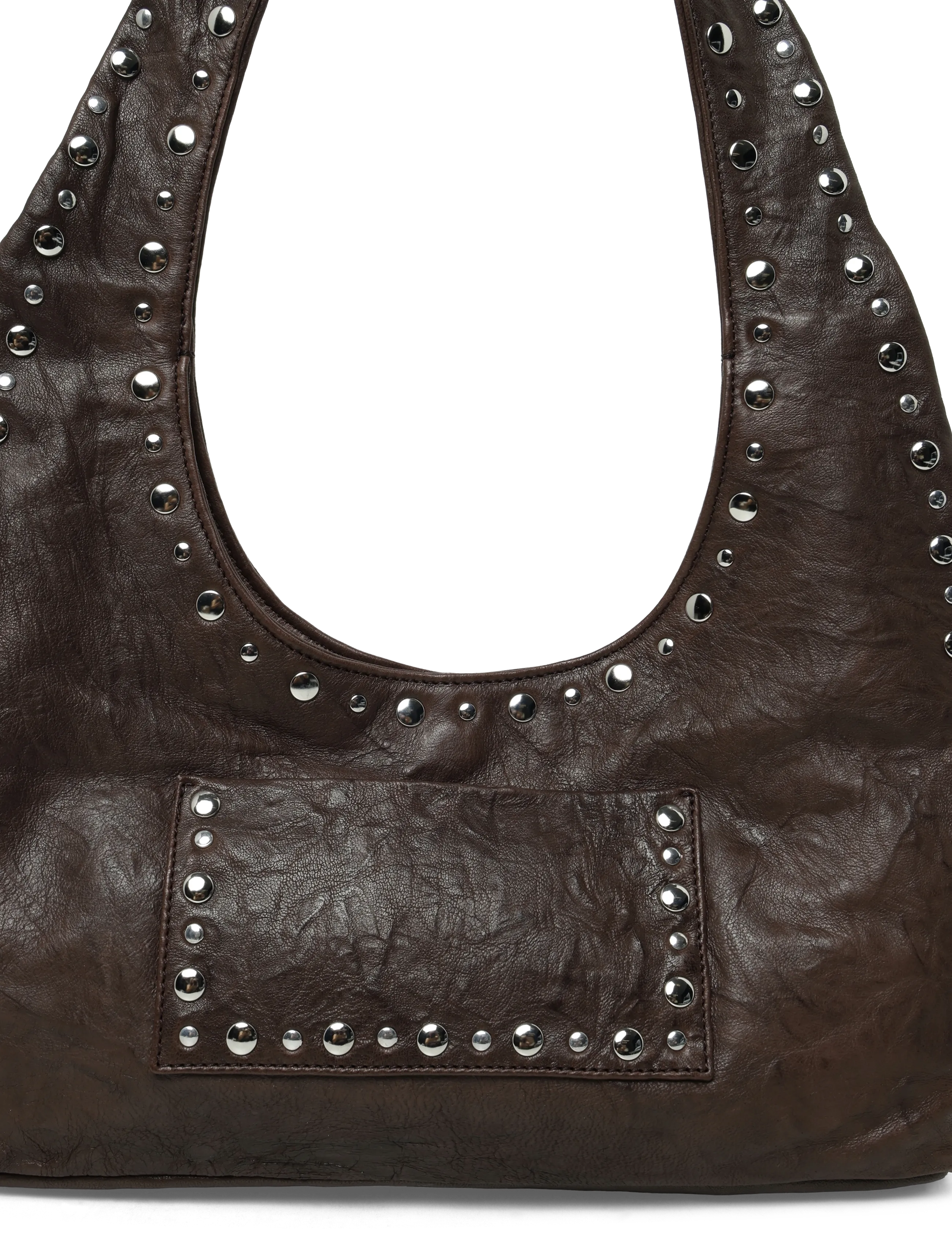Gimaguas - Franca Bag Arrugado - schultertaschen - brown - 2