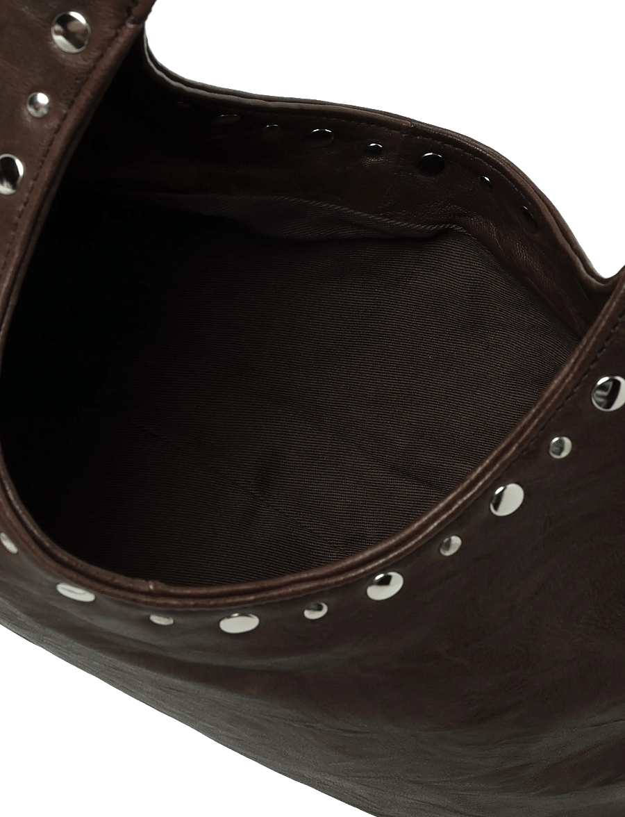 Gimaguas - Franca Bag Arrugado - schultertaschen - brown - 3