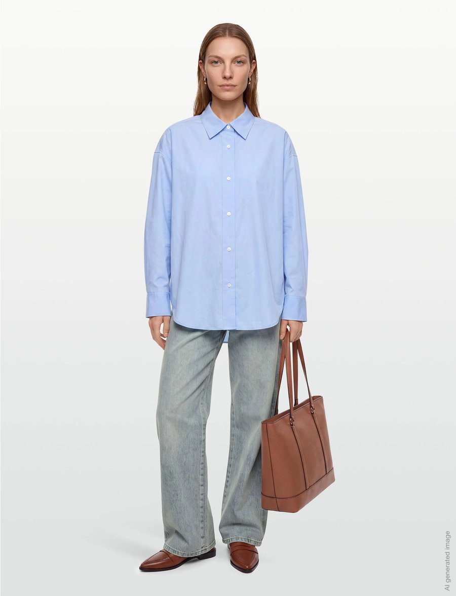 Gimaguas - Baggy Trousers - hosen mit weitem bein - blue - 0