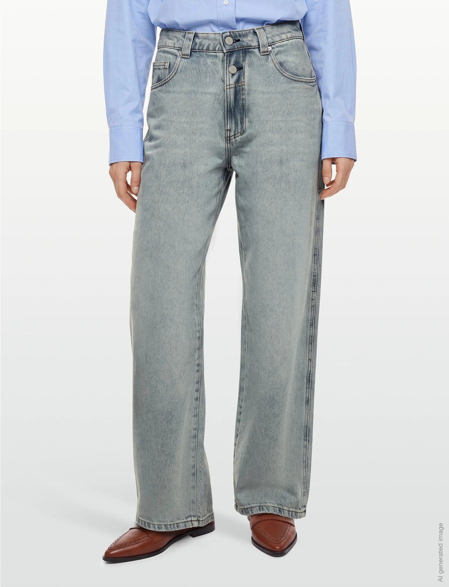Gimaguas - Baggy Trousers - hosen mit weitem bein - blue - 3