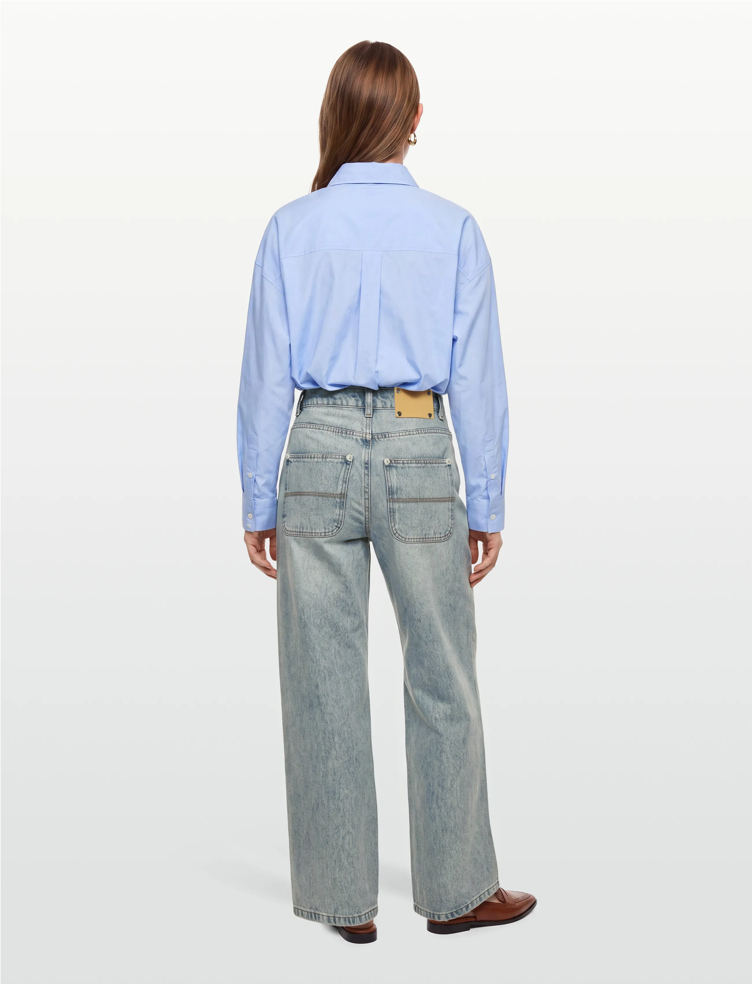 Gimaguas - Baggy Trousers - hosen mit weitem bein - blue - 4