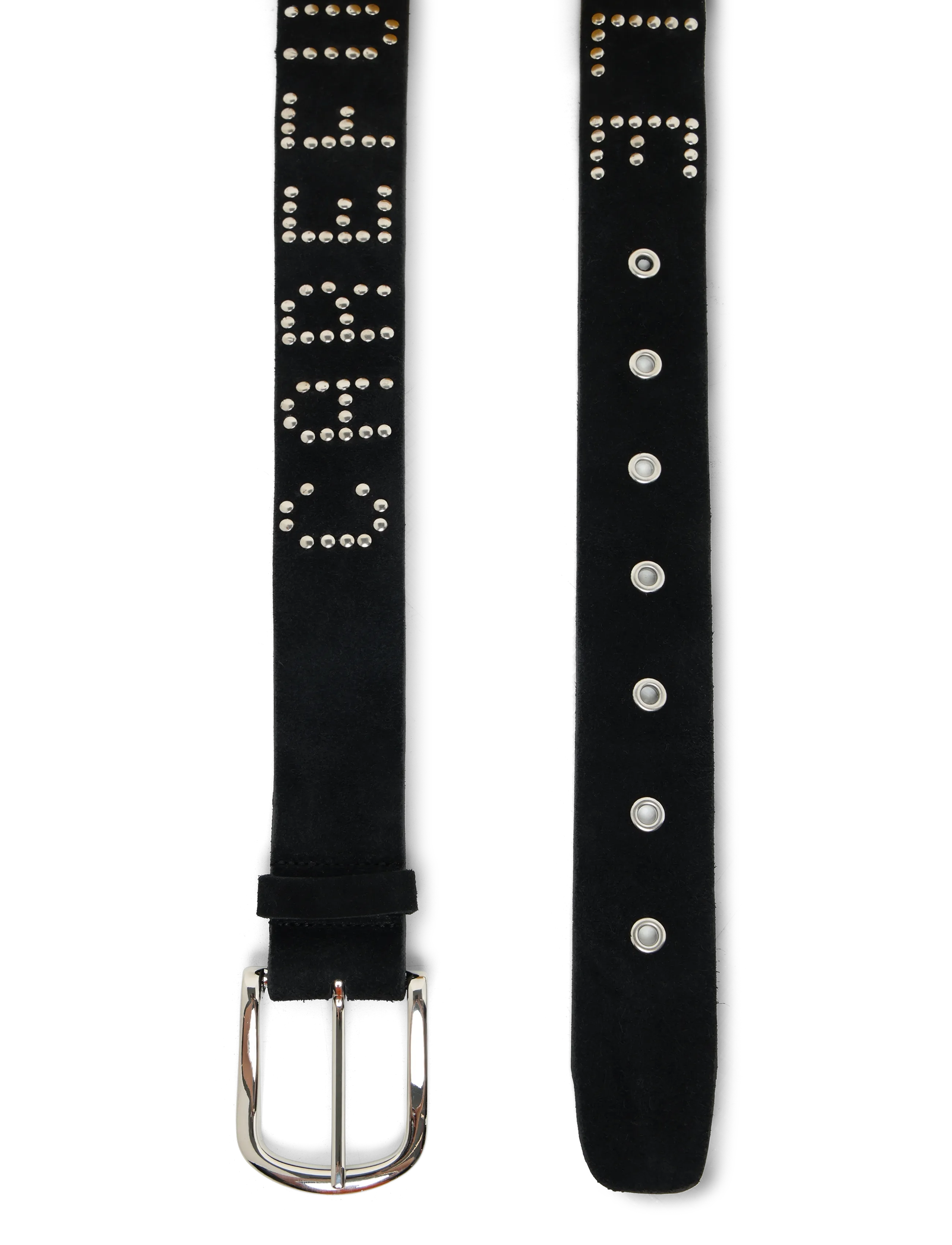 Gimaguas - Fragile Suede Belt - ledergürtel - black - 1