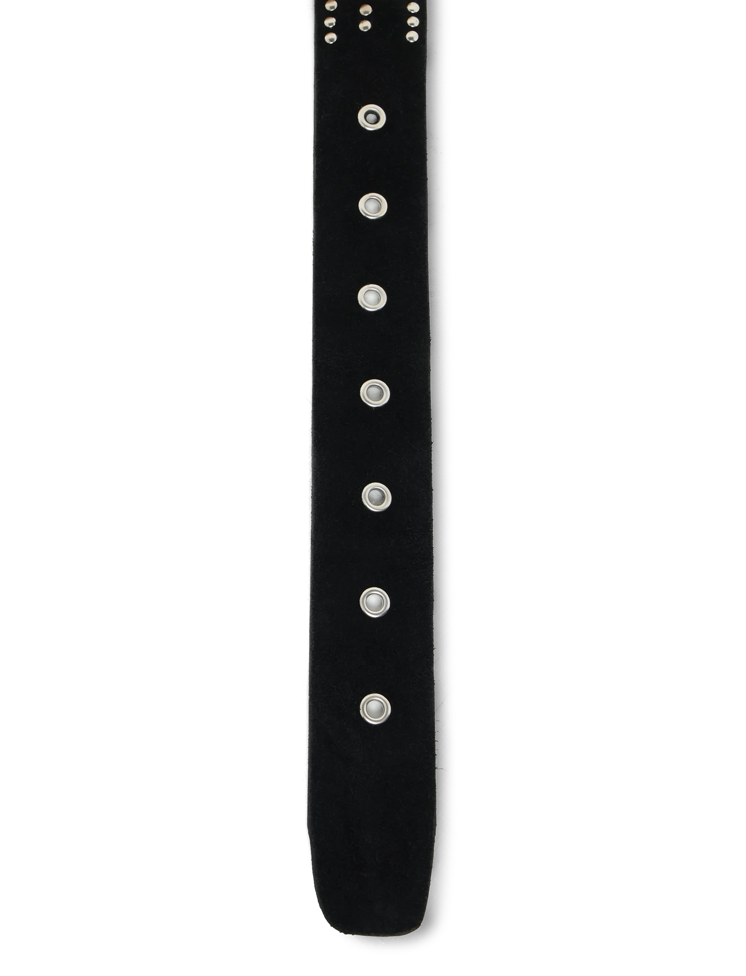 Gimaguas - Fragile Suede Belt - ledergürtel - black - 2