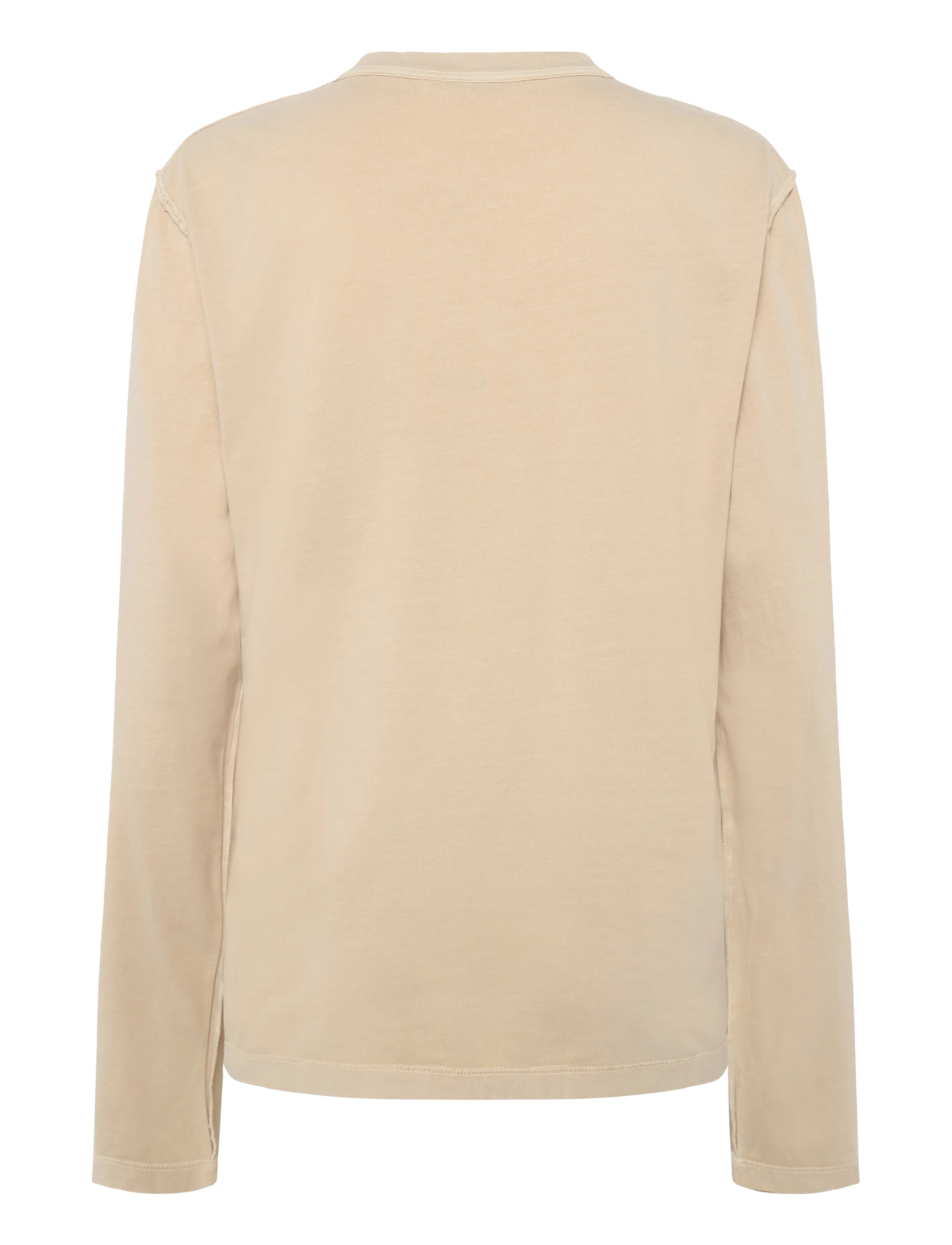 Gimaguas - Gima Long Sleeve T Shirt - langærmede toppe - beige - 1