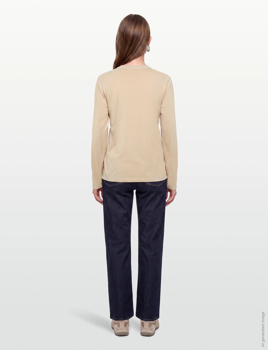 Gimaguas - Gima Long Sleeve T Shirt - pikkade varrukatega topid - beige - 4