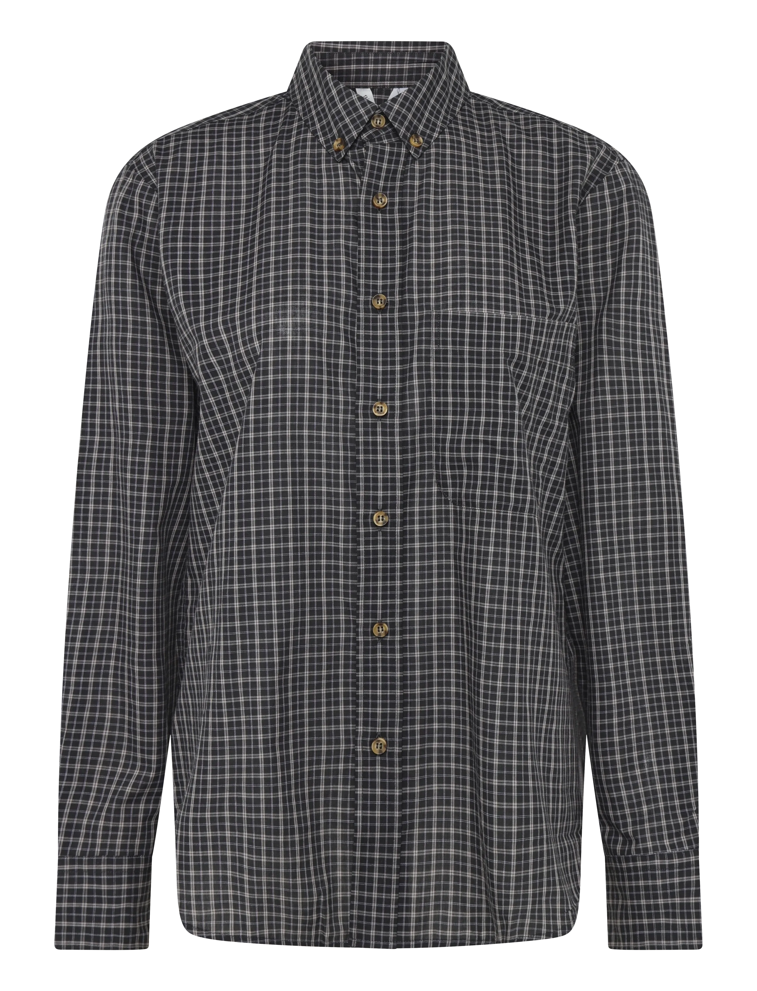 Gimaguas Jeremy Button Down Shirt - Skjortor - GREY / grey