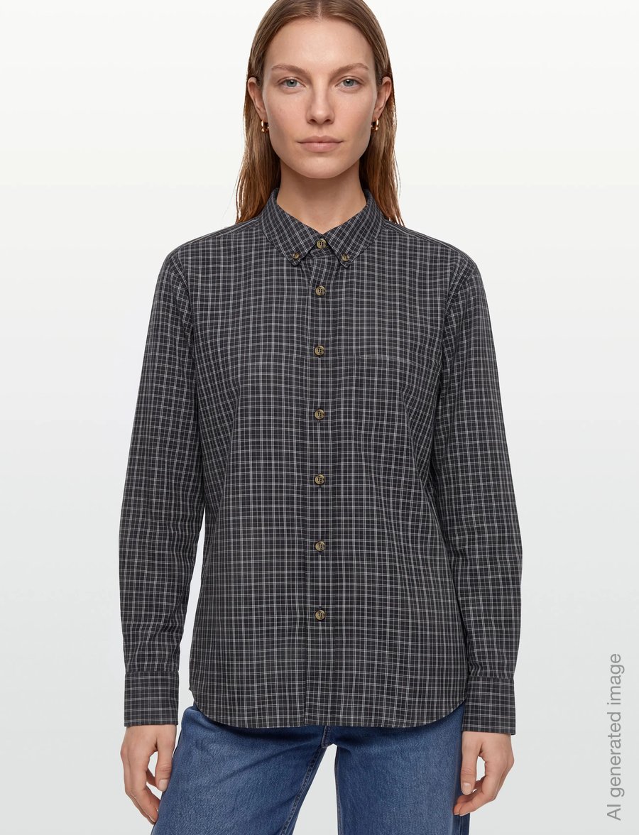 Gimaguas - Jeremy Button Down Shirt - langärmlige hemden - grey - 3