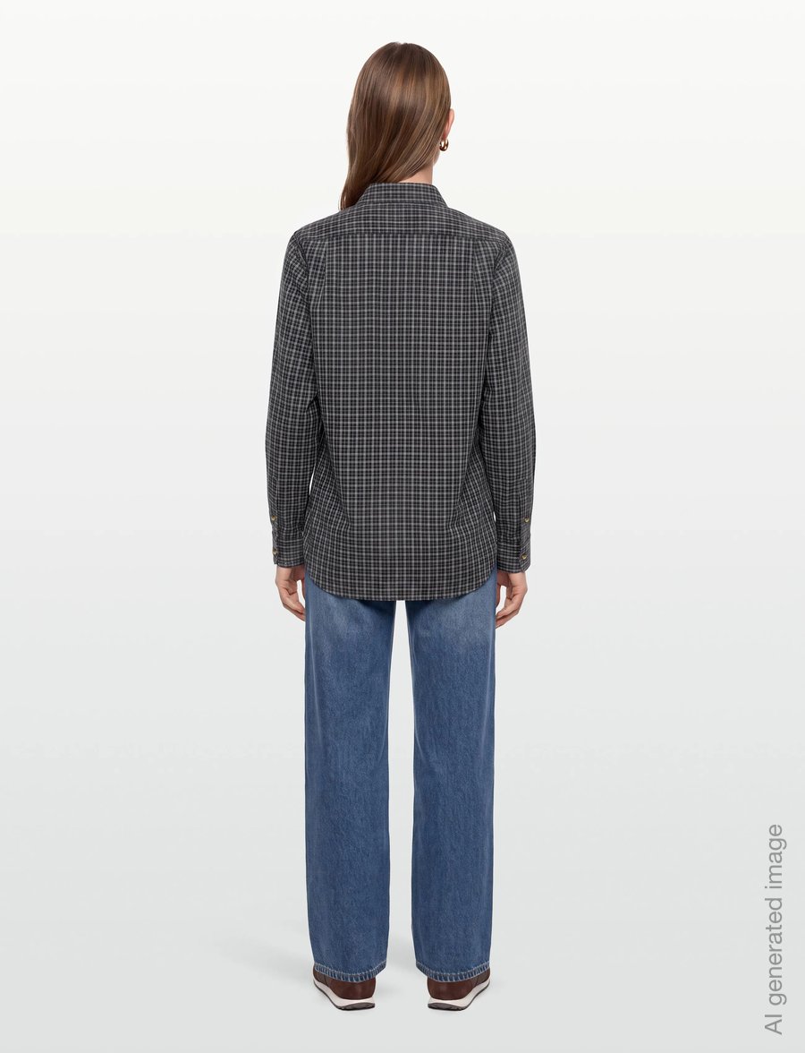Gimaguas - Jeremy Button Down Shirt - langärmlige hemden - grey - 4