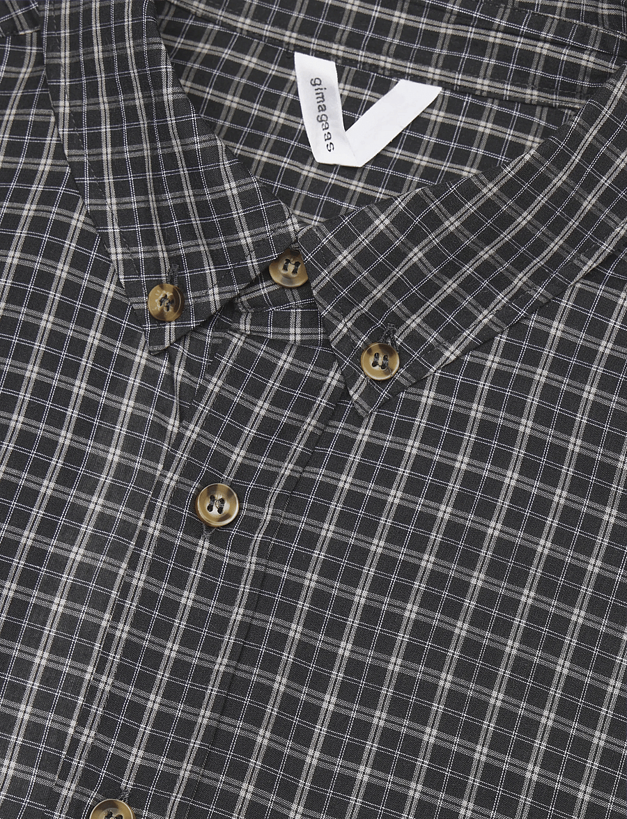 Gimaguas - Jeremy Button Down Shirt - langærmede skjorter - grey - 2