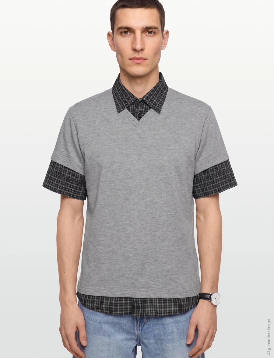 Gimaguas - Mauri Polo - kurzärmelig - grey - 3