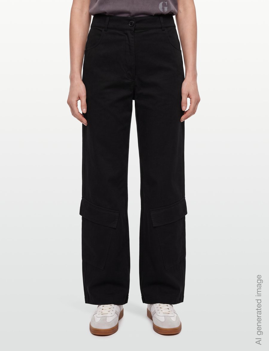 Gimaguas - Irina Trousers - cargo-hosen - black - 3
