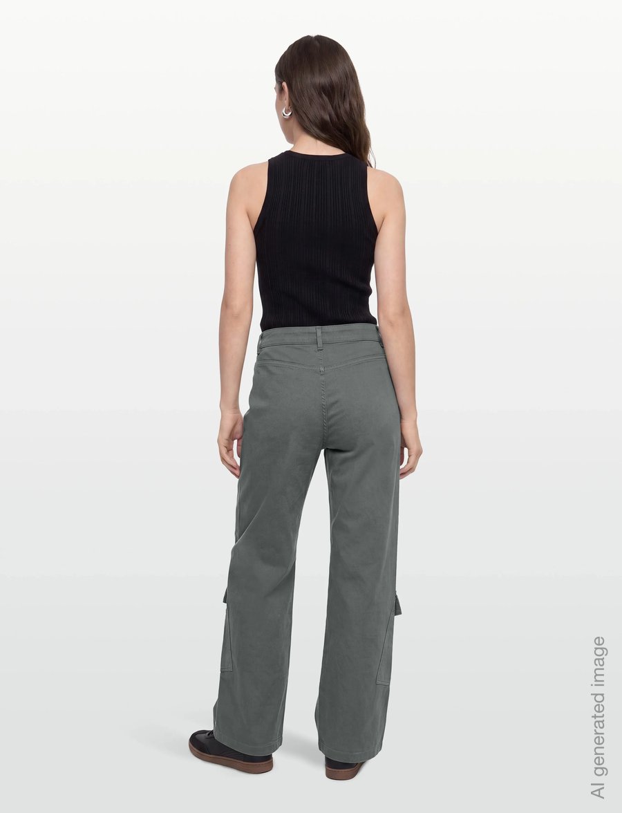 Gimaguas - Irina Trousers - cargobukser - grey - 4