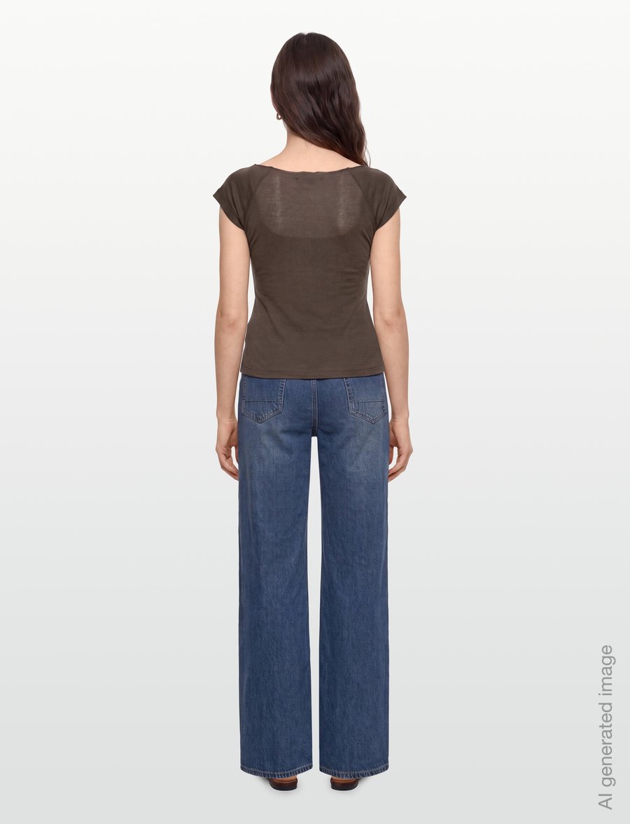 Gimaguas - Sasi T-Shirt - t-shirts - brown - 4