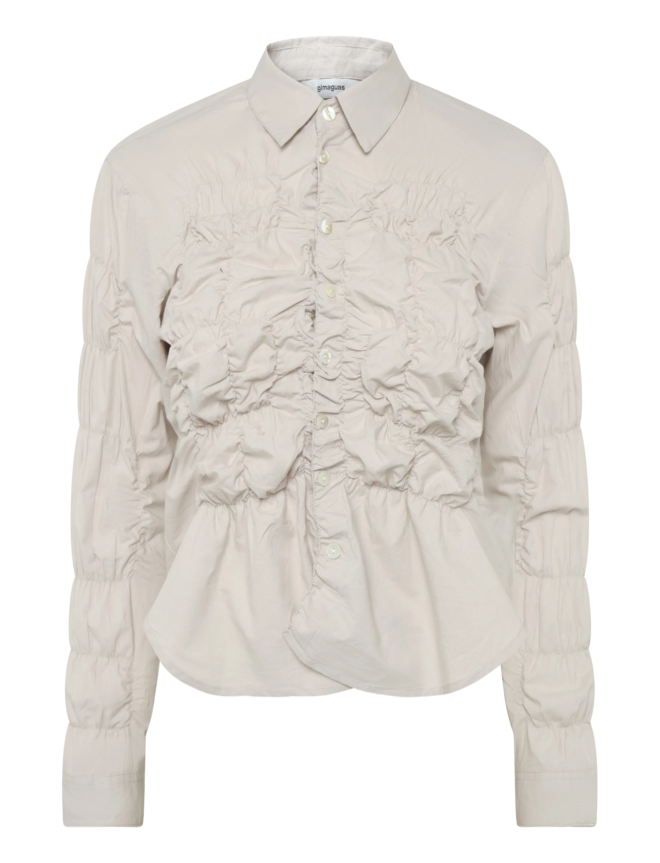 Gimaguas Lupa Shirt - Tänapäevane naiselikkus - GREY / grey