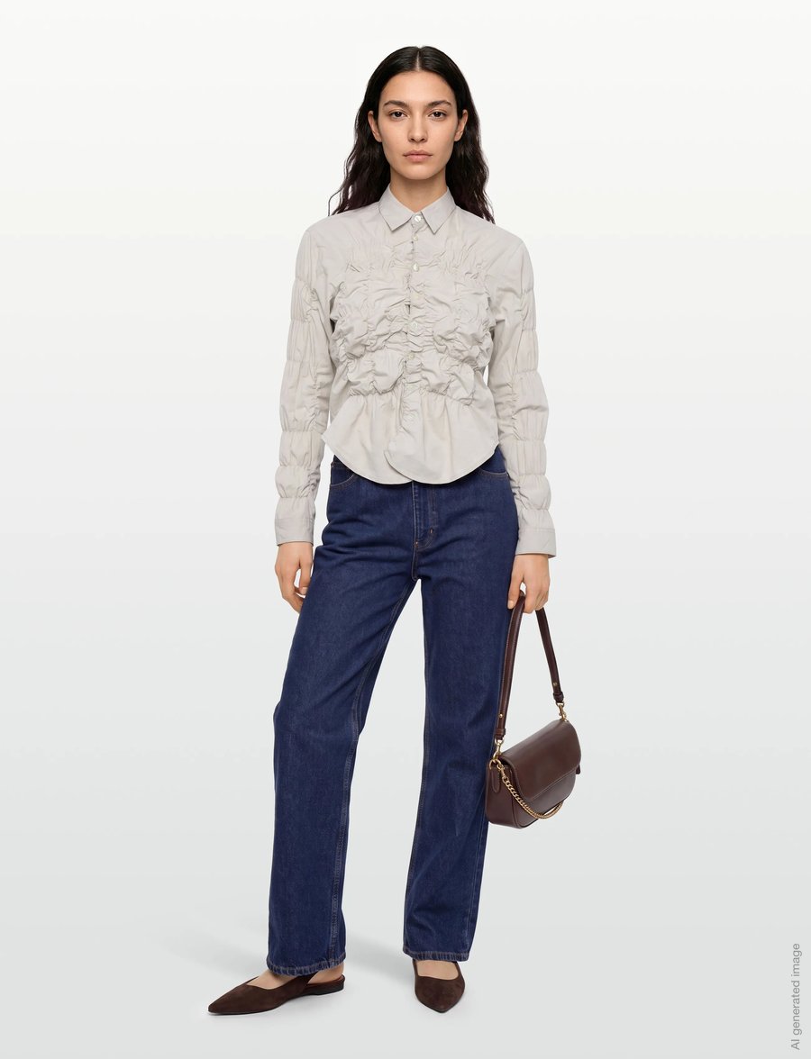 Gimaguas - Lupa Shirt - pikkade varrukatega särgid - grey - 0