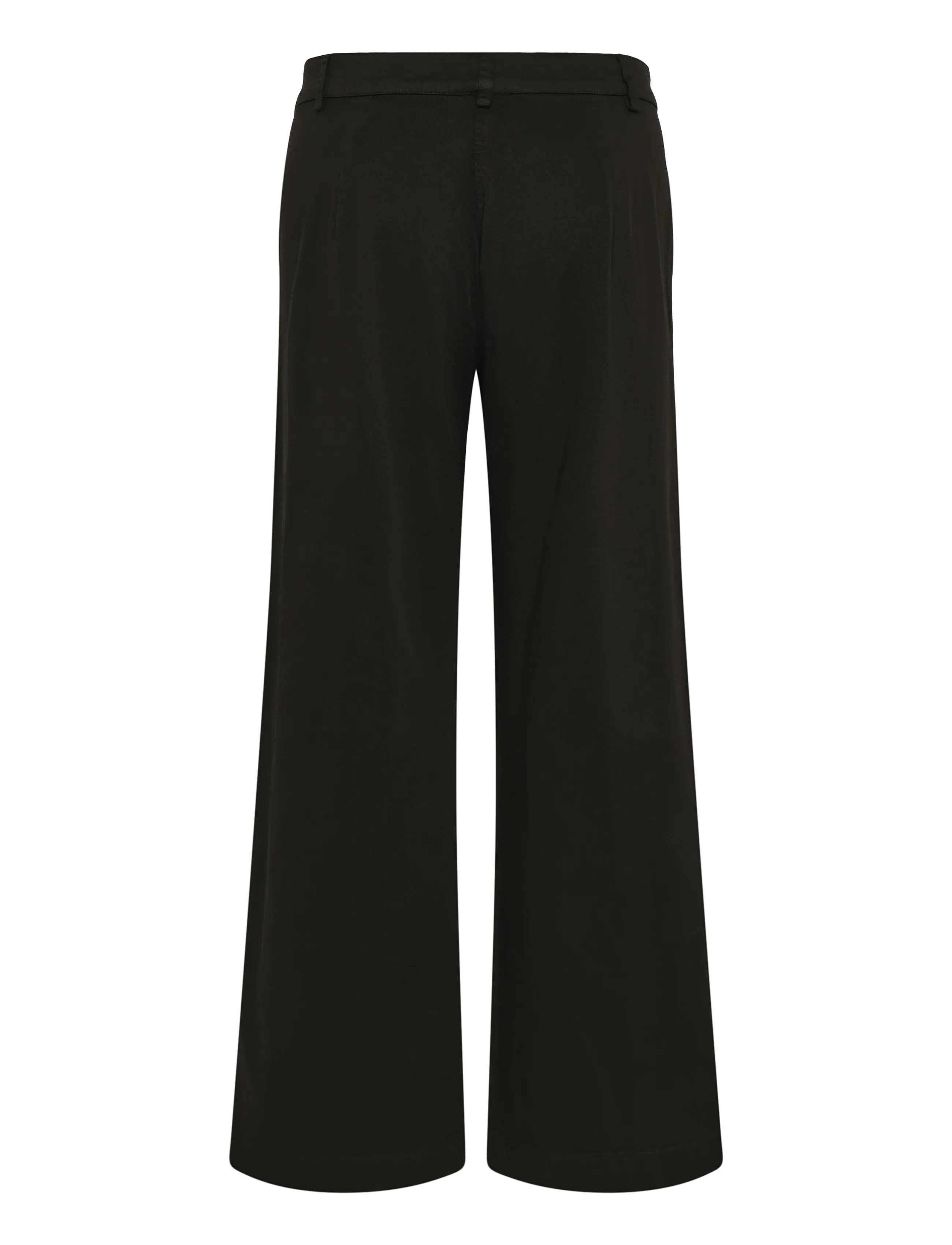 Gimaguas - Belt Trousers - hosen mit weitem bein - black - 1