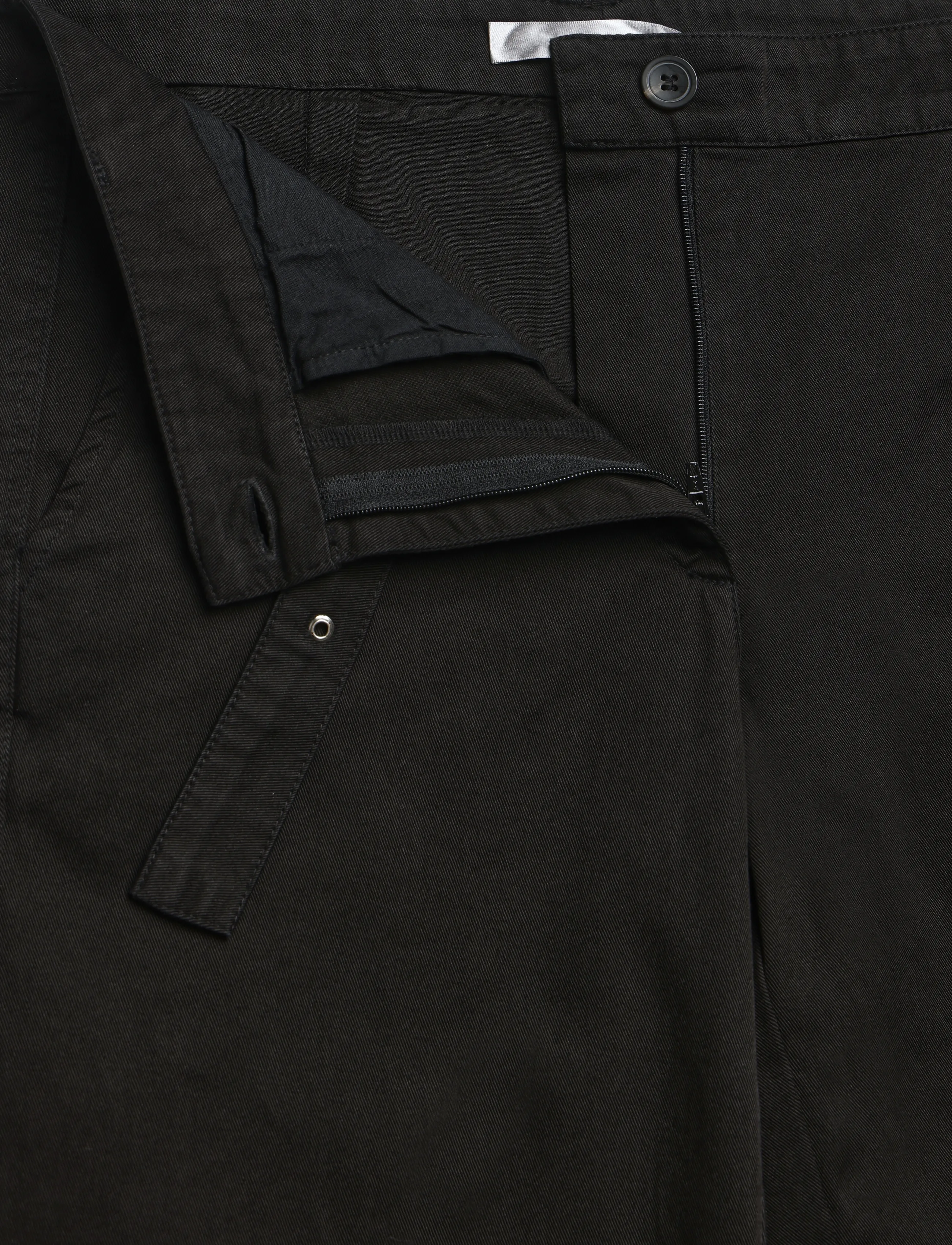 Gimaguas - Belt Trousers - hosen mit weitem bein - black - 2