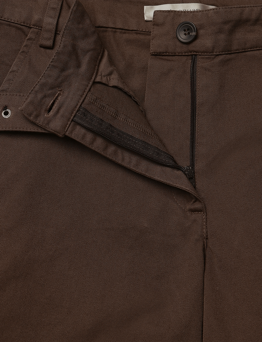 Gimaguas - Belt Trousers - hosen mit weitem bein - brown - 2