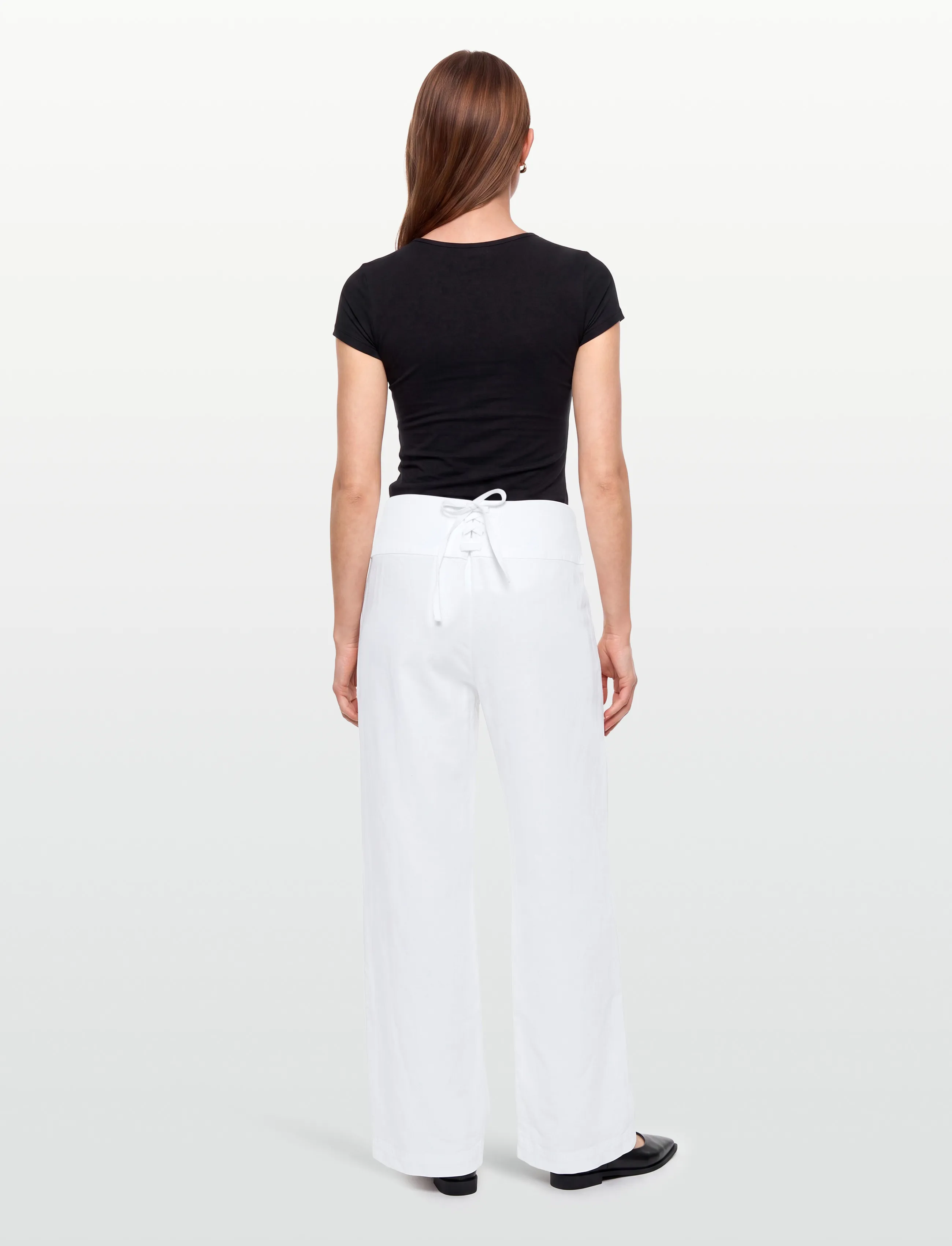 Gimaguas - Anna Trousers - hørbukser - white - 4