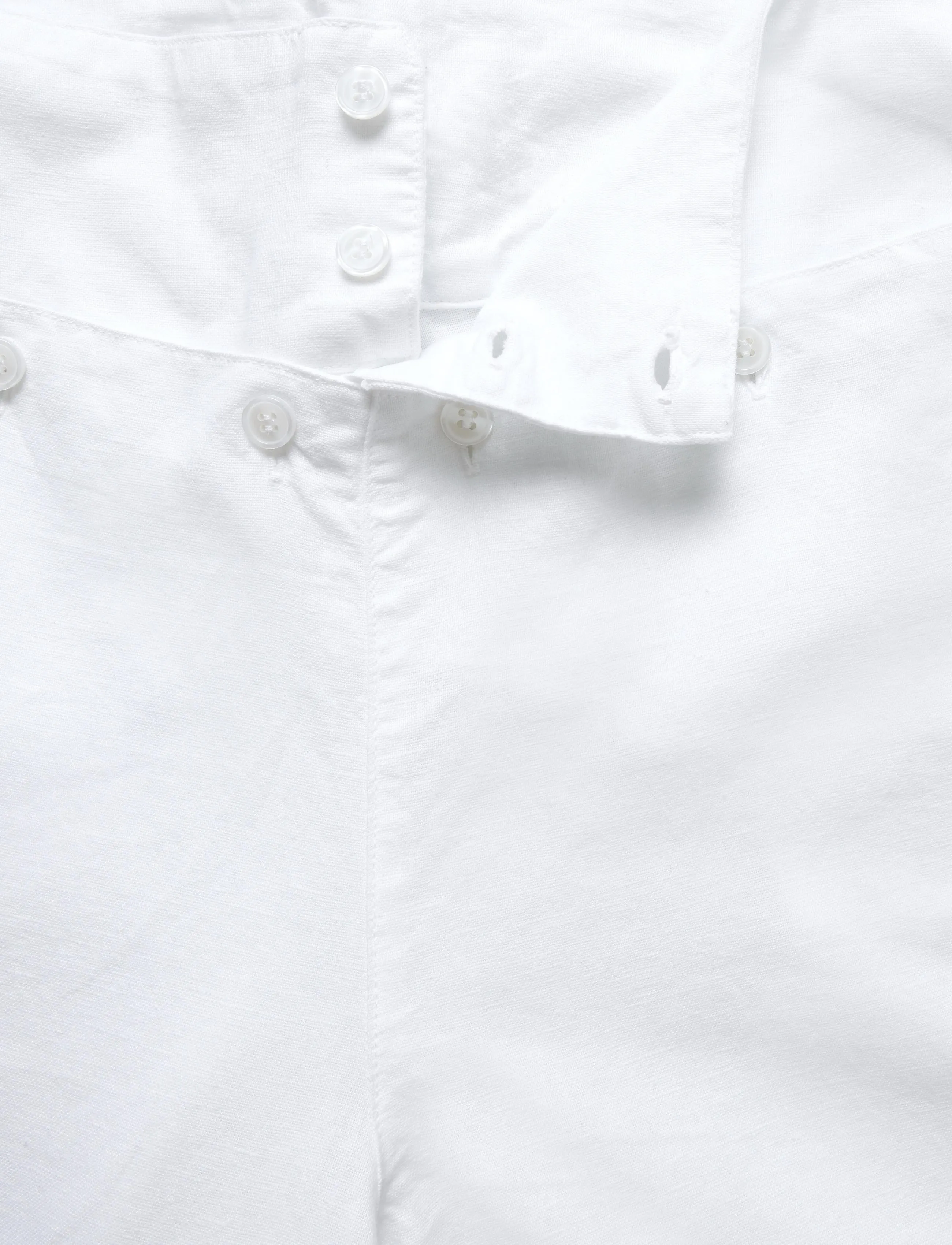 Gimaguas - Anna Trousers - linnebyxor - white - 3