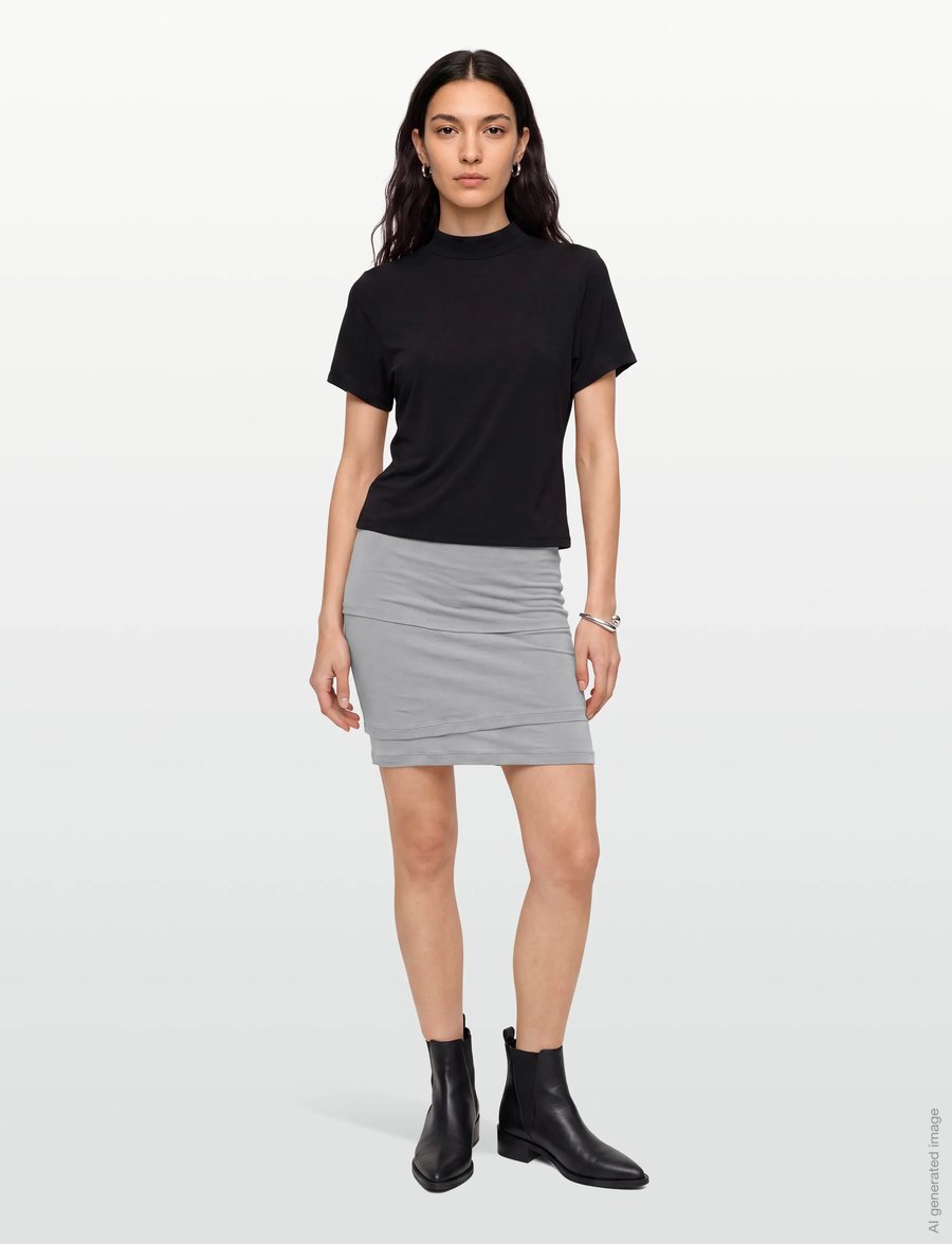 Gimaguas - Gemma Skirt - strikkede nederdele - grey - 0