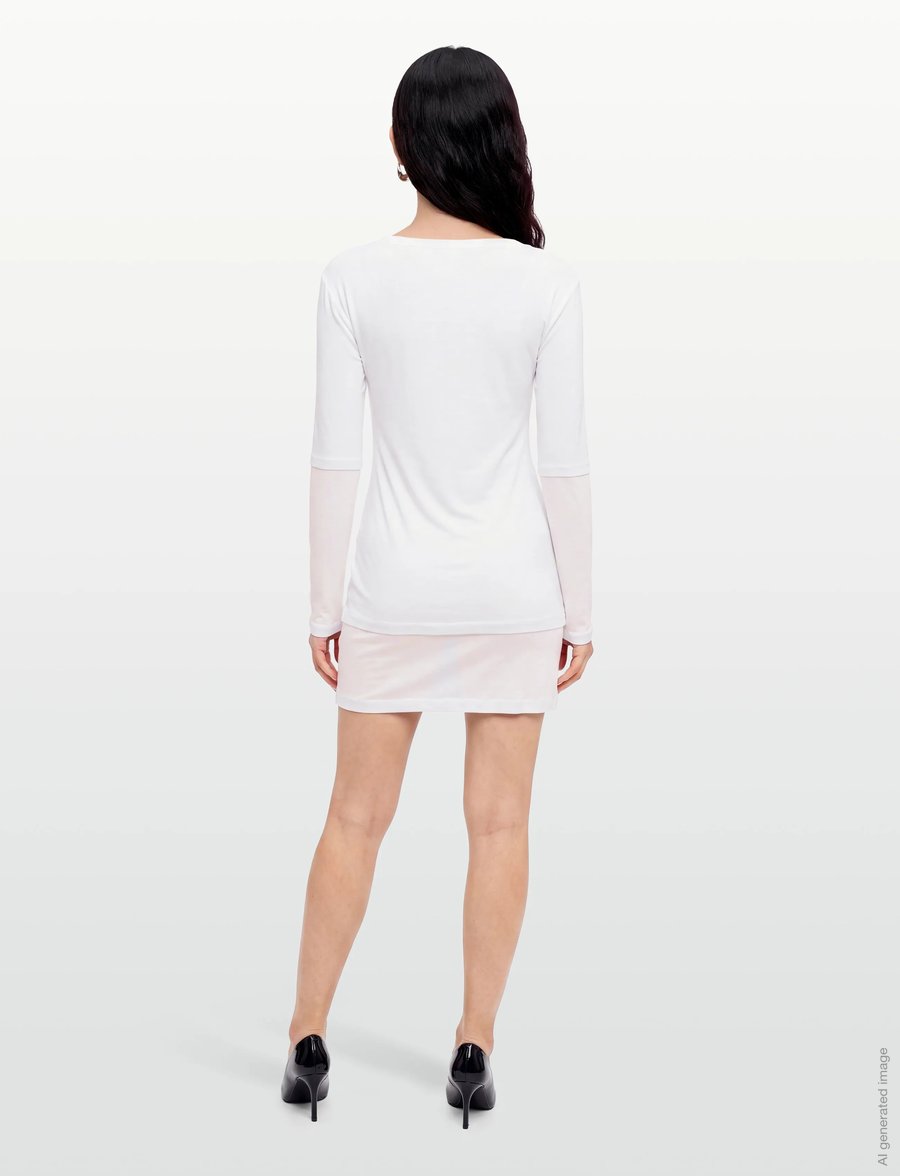 Gimaguas - Gemma Mini Dress - konfirmationstøj - white - 4