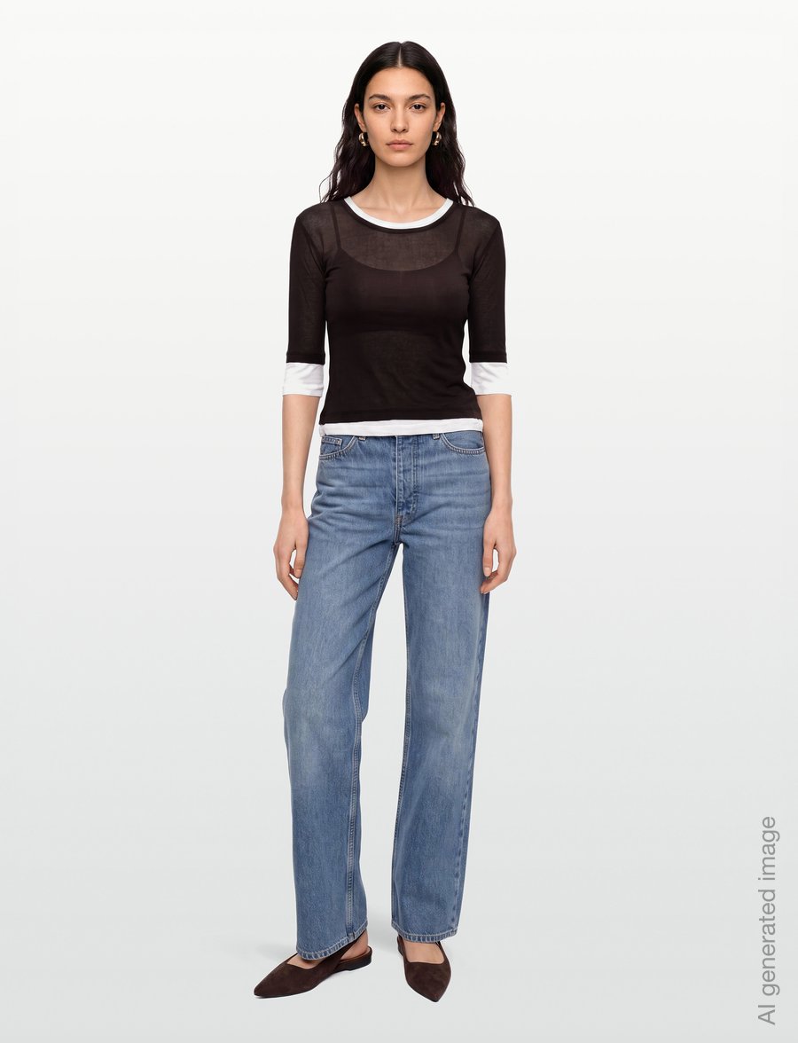 Gimaguas - Gemma Top - long-sleeved tops - brown - 0