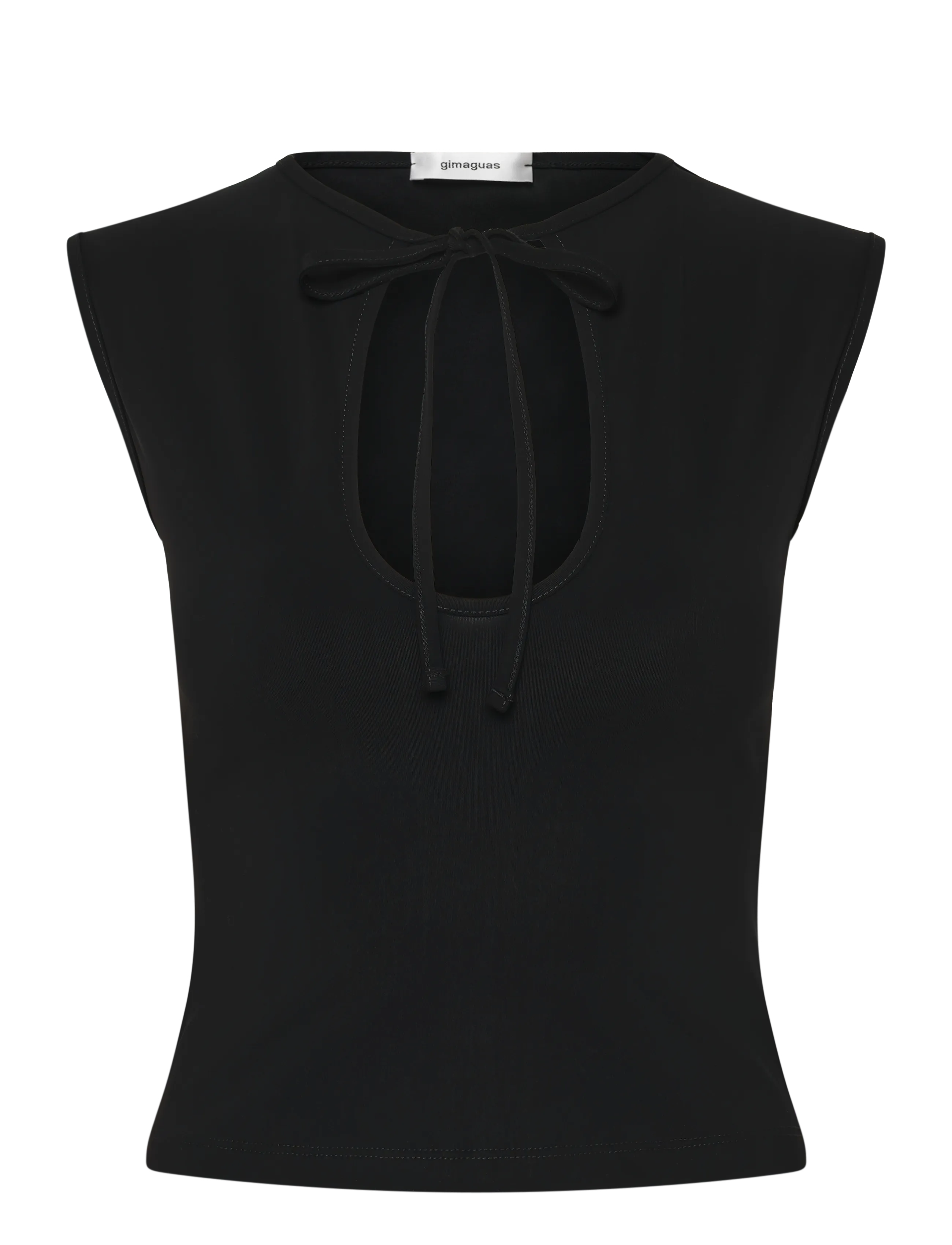 Gimaguas Anis Top - T-shirts & Tops - BLACK / black