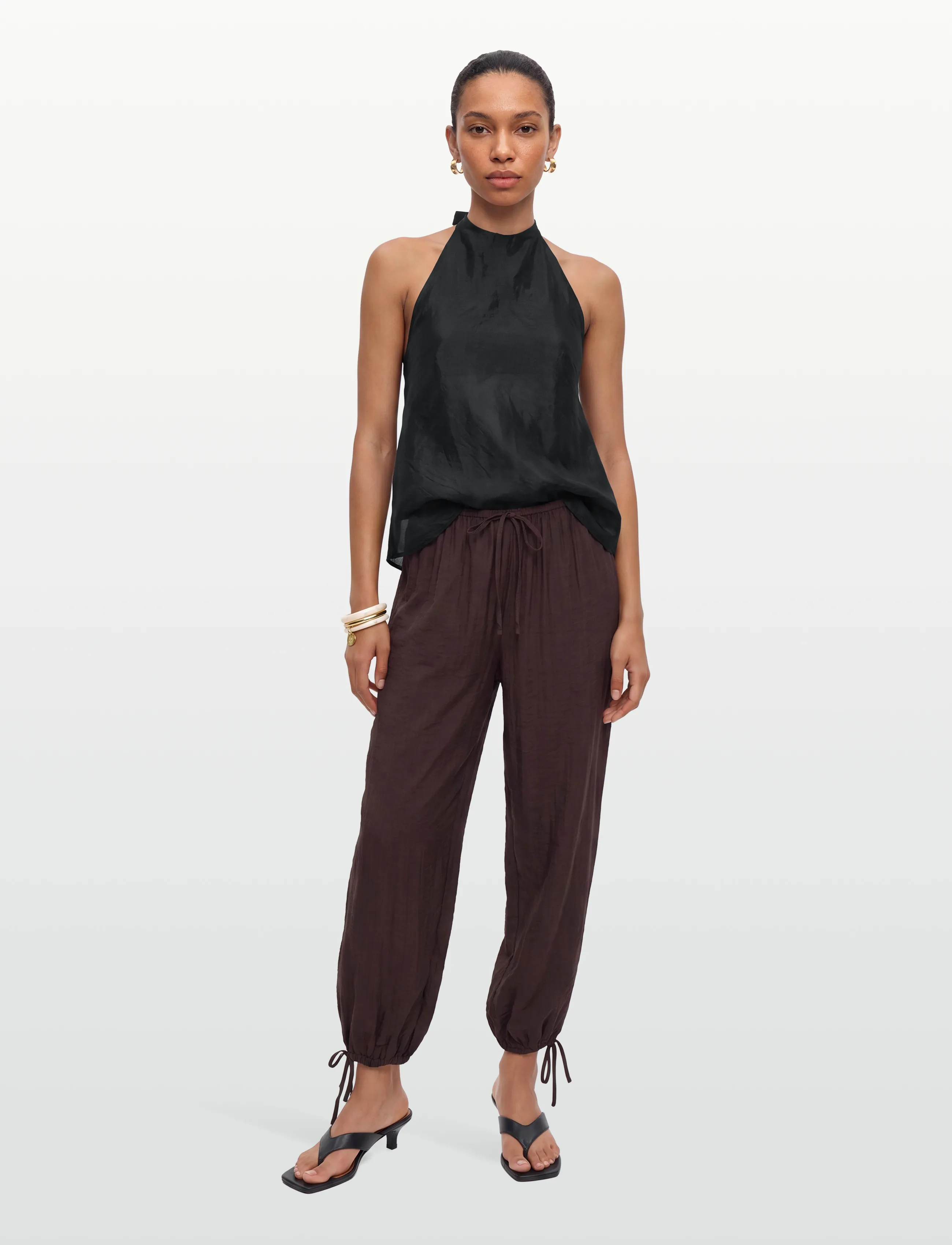 Gimaguas Belle Top, S, Black, Crop Overdele > Crop Overdele Uden Ærmer, Dame