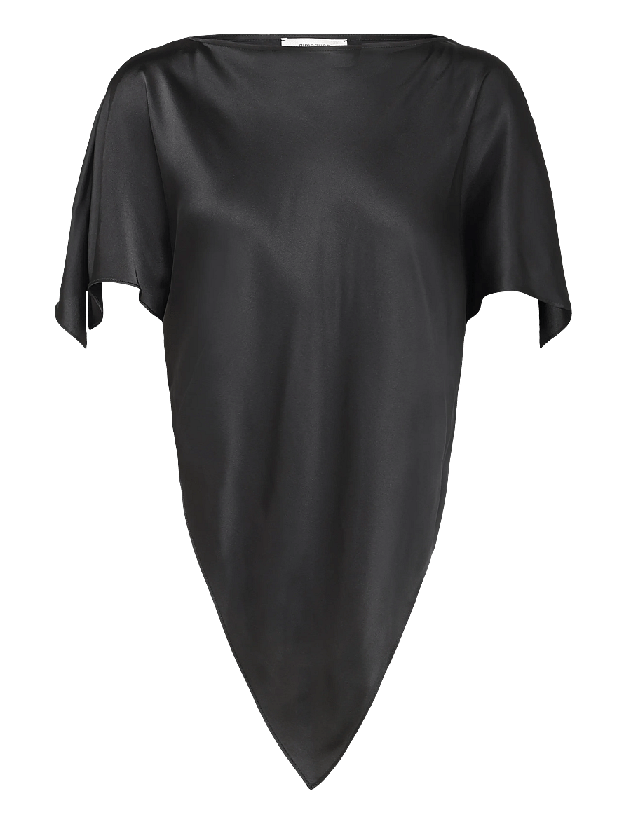 Gimaguas - Trikon Top - kurzärmelige blusen - black - 1