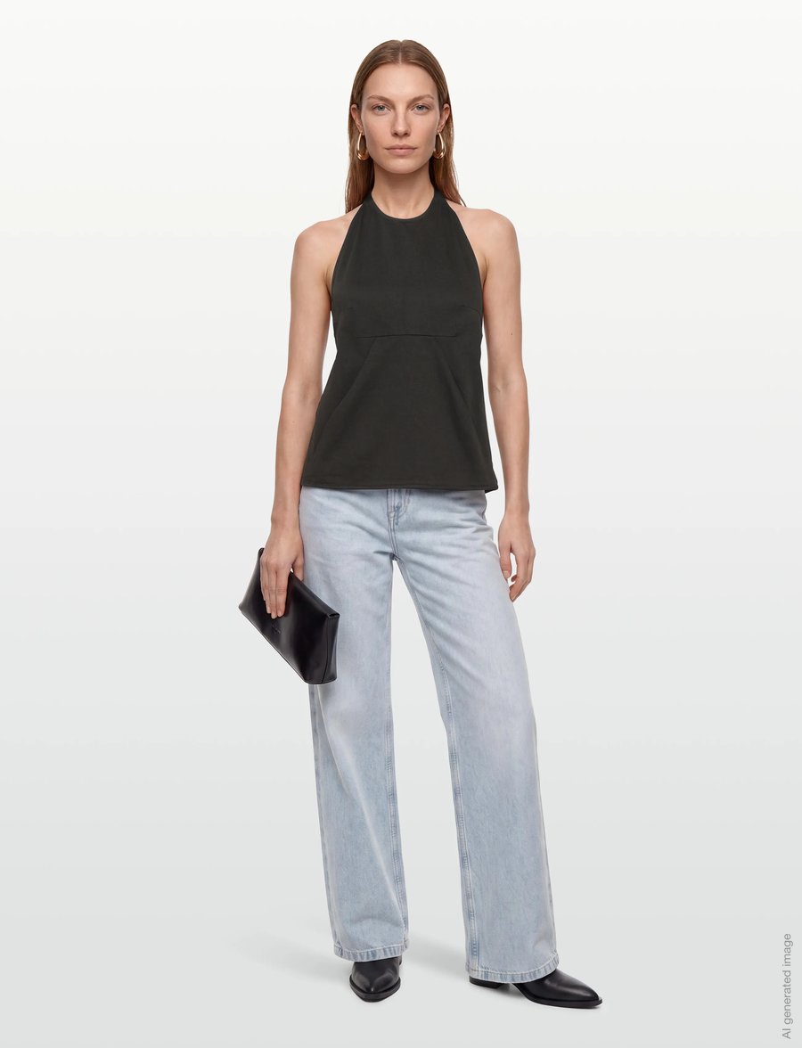 Gimaguas - Iris Top - Ärmellose tops - black - 0