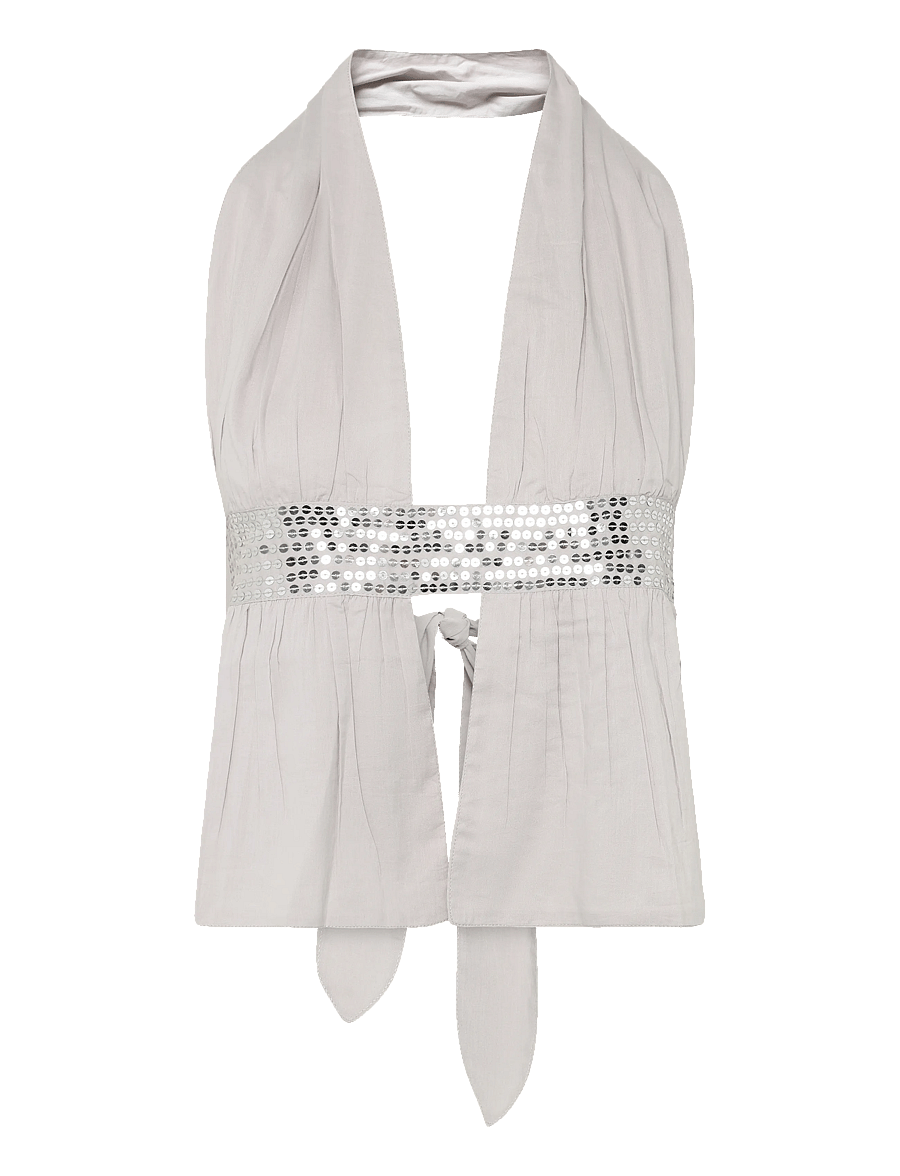 Gimaguas - Infinito Top - crop tops - grey - 0