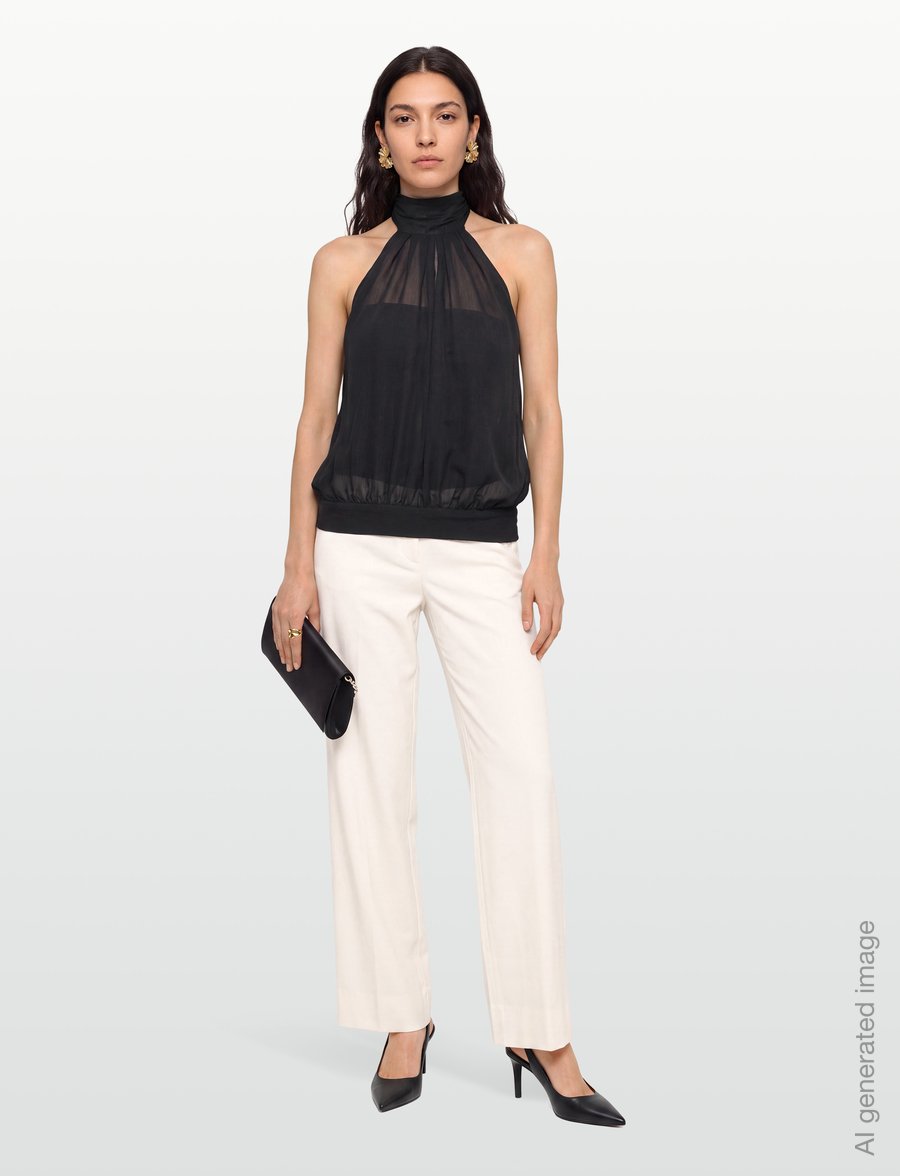 Gimaguas - Boa Top - Ärmlösa blusar - black - 0